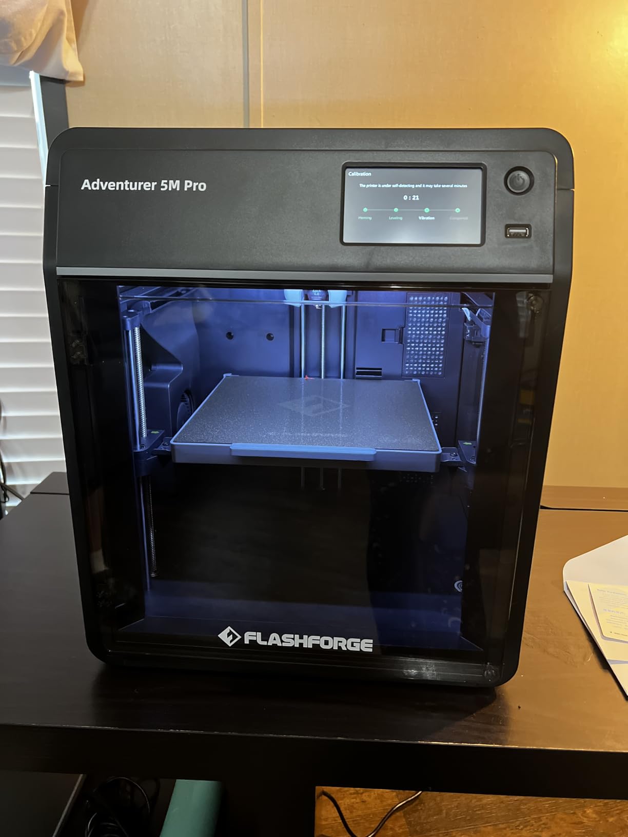 FLASHFORGE Adventurer 5M Pro 3D Printer with Camera & Light customer photo 2