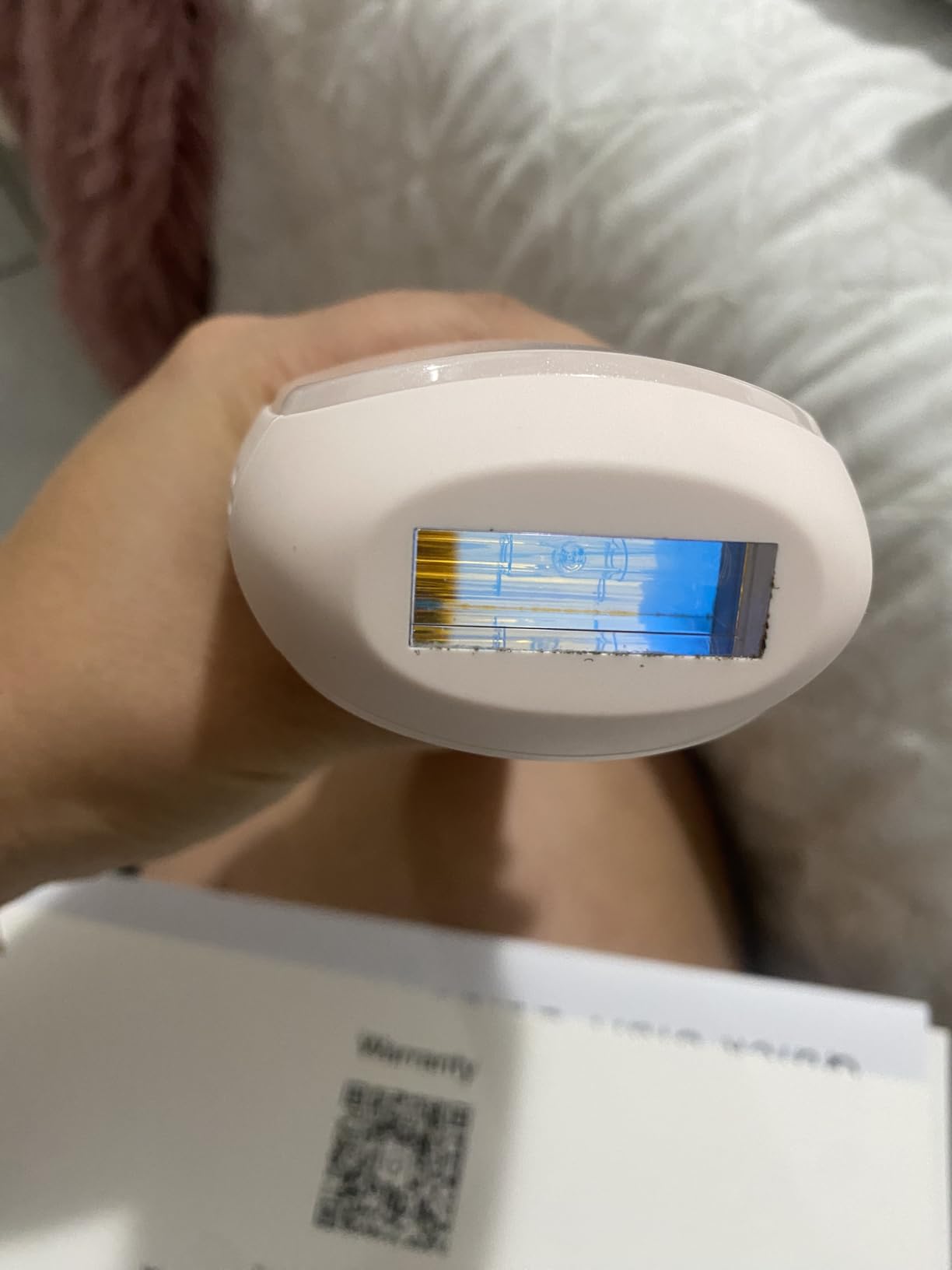 INIA HAUTE Pro Laser Hair Removal with Ice-Cooling Care for Women and Men customer photo 1