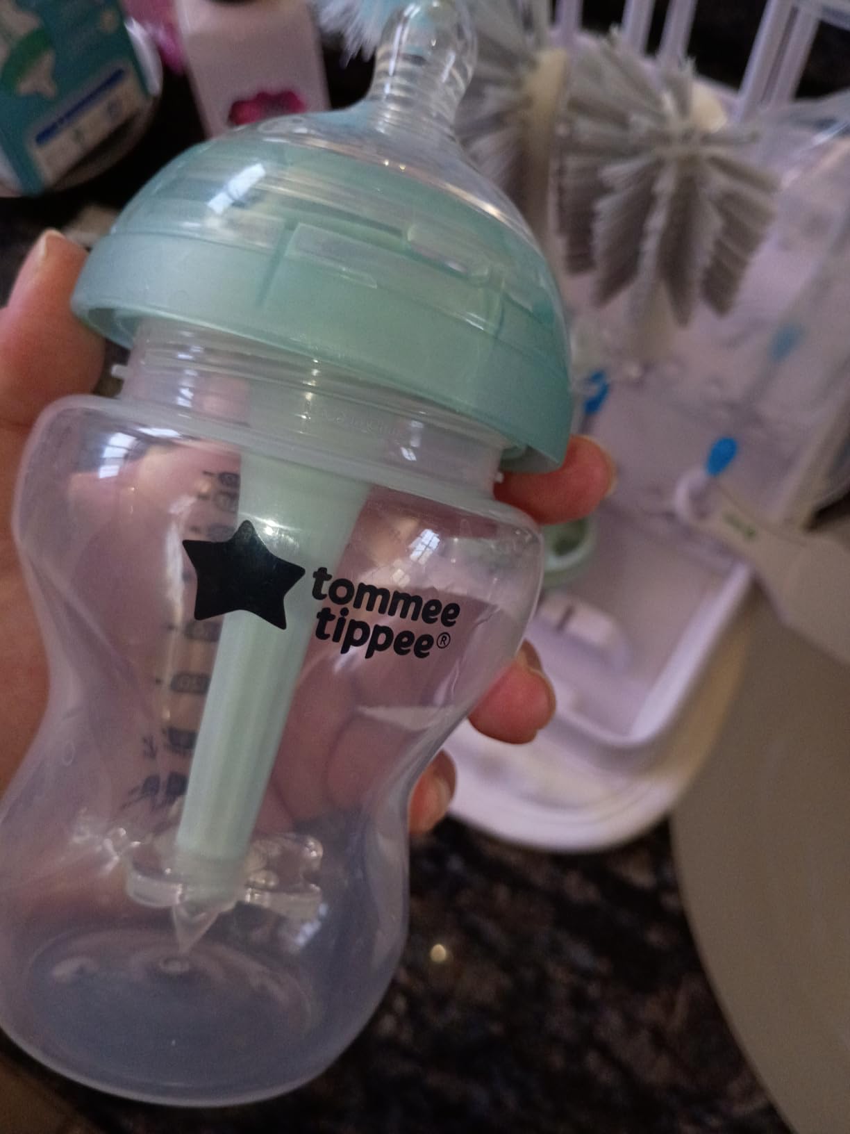 Tommee Tippee Advanced Anti-Colic Baby Bottle Set, Newborn 0m+ customer photo 1