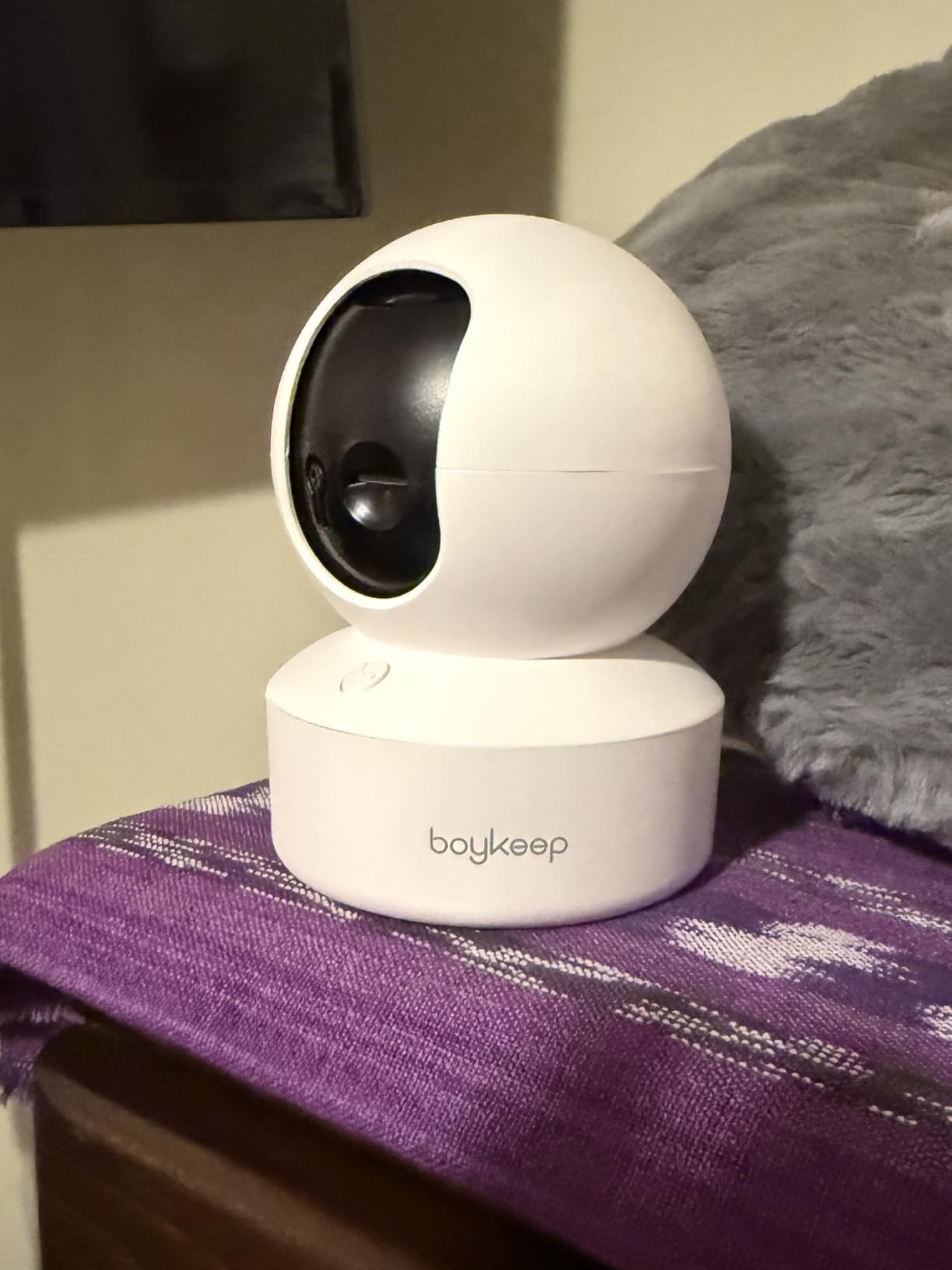 BoyKeep Indoor Camera - 2K Pet Camera, 5G/2.4GHz WiFi Cam for Baby Monitor with Phone App, 360° Pan & Tilt, 2-Way Audio, Color Night Vision, New for 2026 with 12s Free Cloud Storage customer photo 2