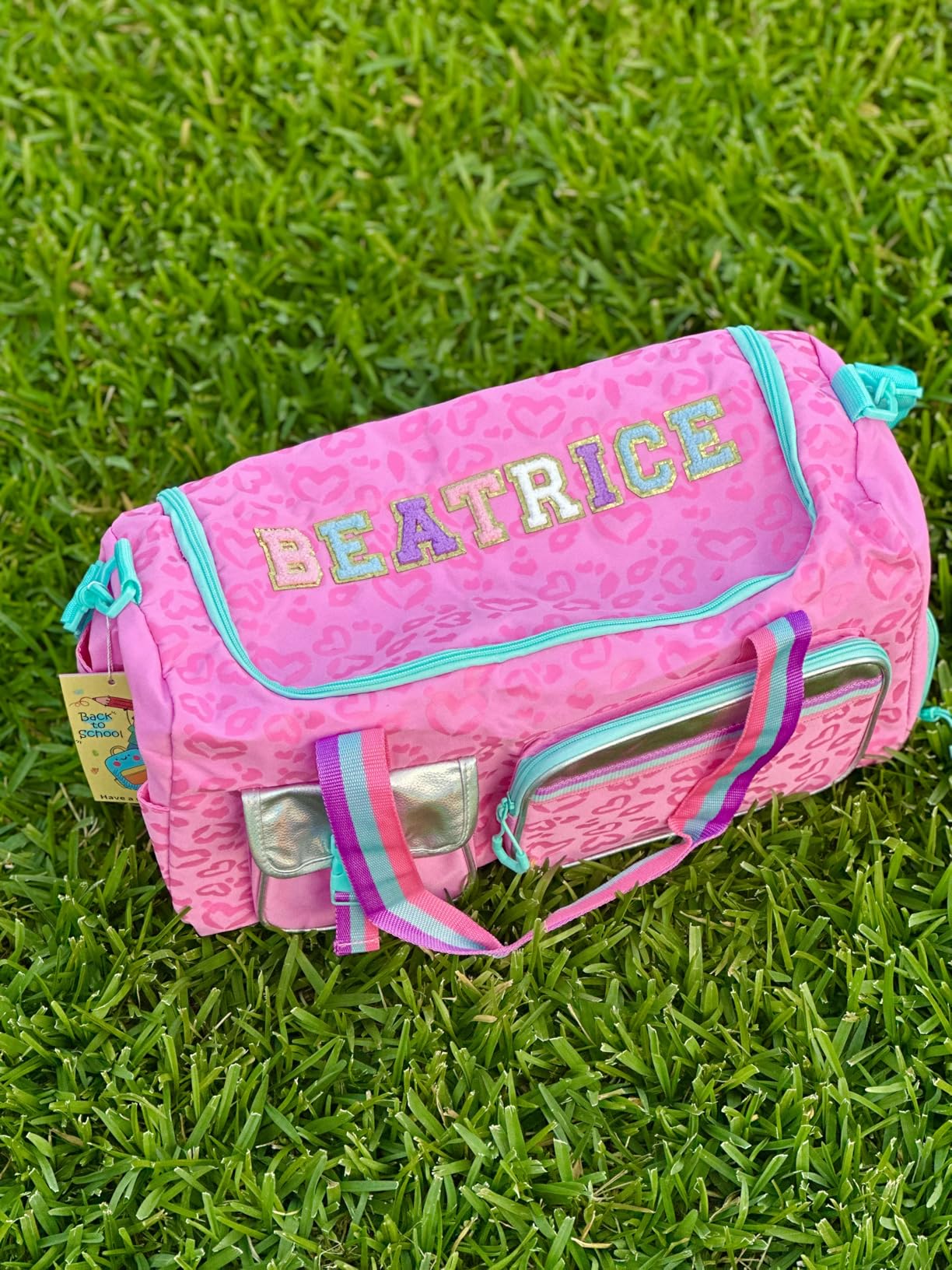 Kids Duffle Bag Girls Women Travel Bag Gifts Overnight Bags for Girls Women Tote Sleepover Gym Dance Bags for Kids with Shoes Compartment customer photo 2