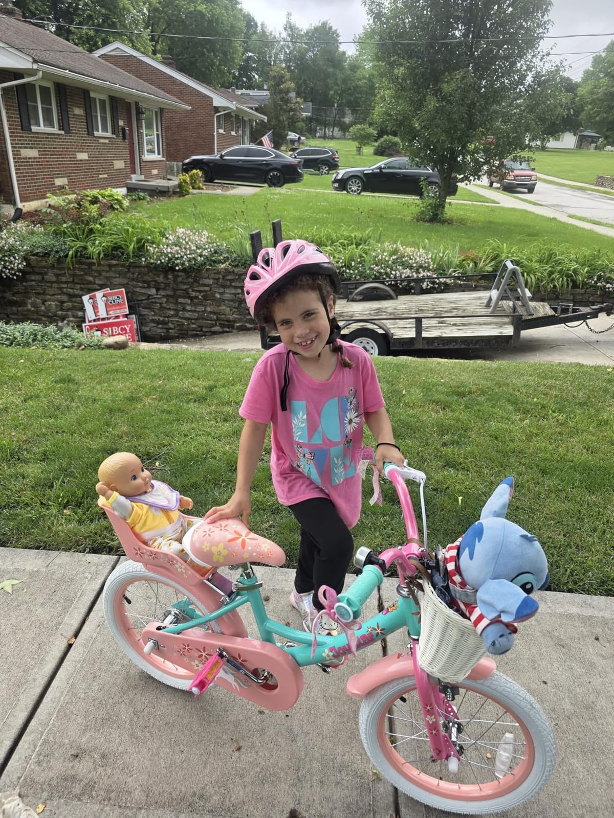 JOYSTAR Unicorn 12-20“ Kids Bike for Girls Ages 2-10 Years Old customer photo 1