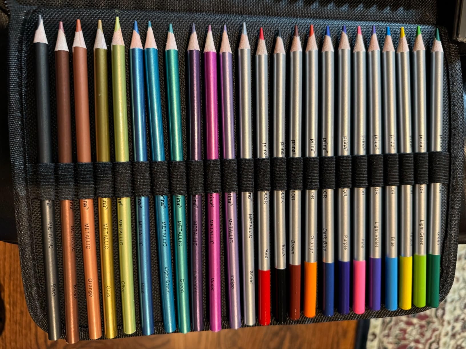 PRINA 81 Drawing Set Sketching Kit, Pro Sketch Pencils Art Supplies with Rainbow, Colored, Graphite, Watercolor, Metallic, Charcoal Pencil, Sketchbook, Coloring Book, Gift Case for Artists Adults Kids customer photo 2