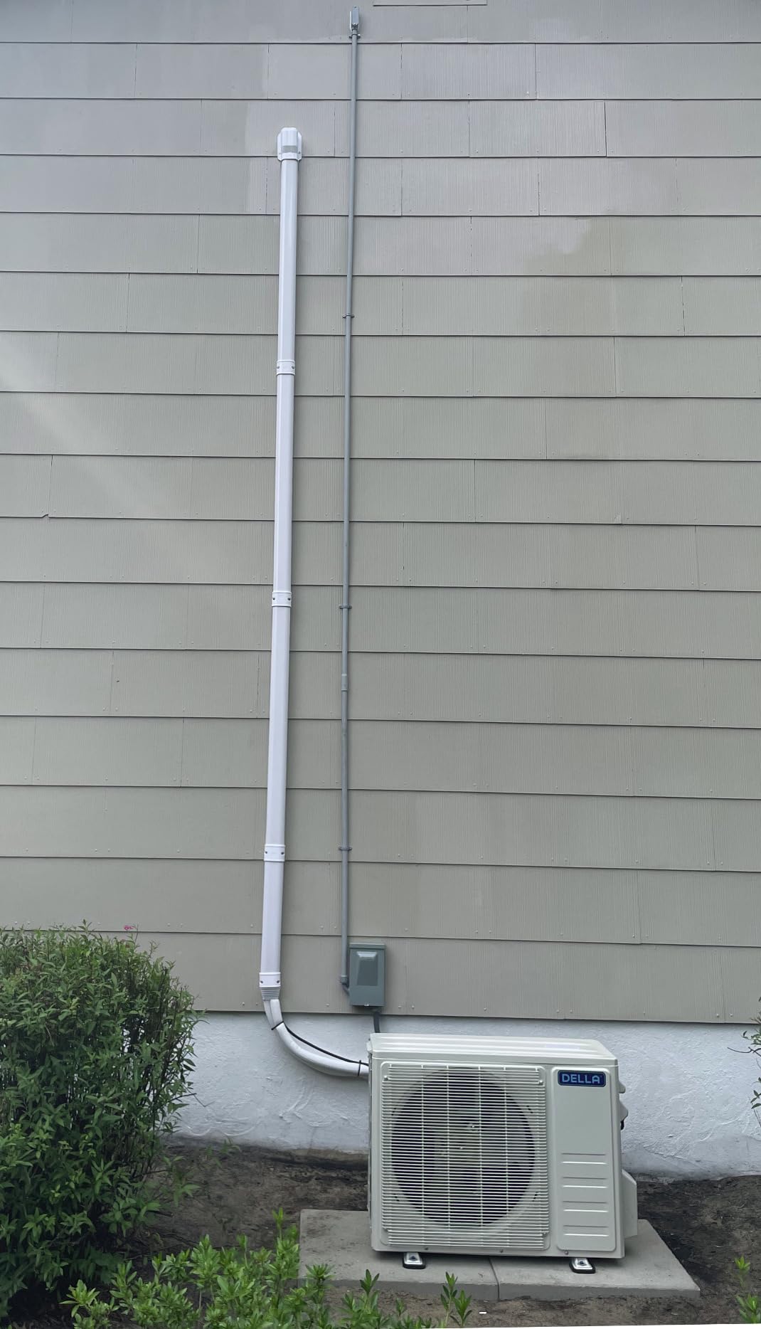DELLA Econo Series 23000 BTU Mini Split Air Conditioner 17 SEER2, 230V Cools up to 1500 Sq. Ft, Works with Alexa and Wifi, Heater Ductless Inverter System with Heat Pump,16.4ft Installation Kit customer photo 2