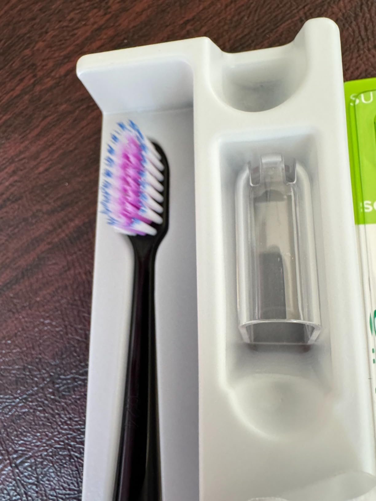 GUM Sonic Powered Toothbrush, Black, 1 Handle + 2 Refills customer photo 2