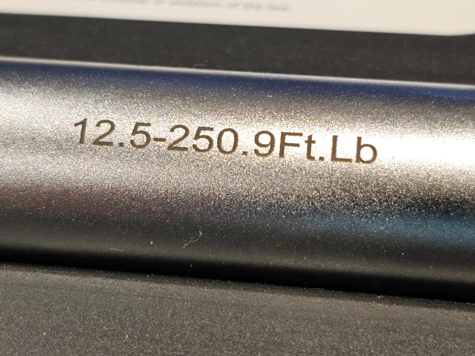 SUZUME Digital Torque Wrench 1/2 Drive (12.5-250.7 Ft. Lb/ 17-340 N.m) customer photo 2