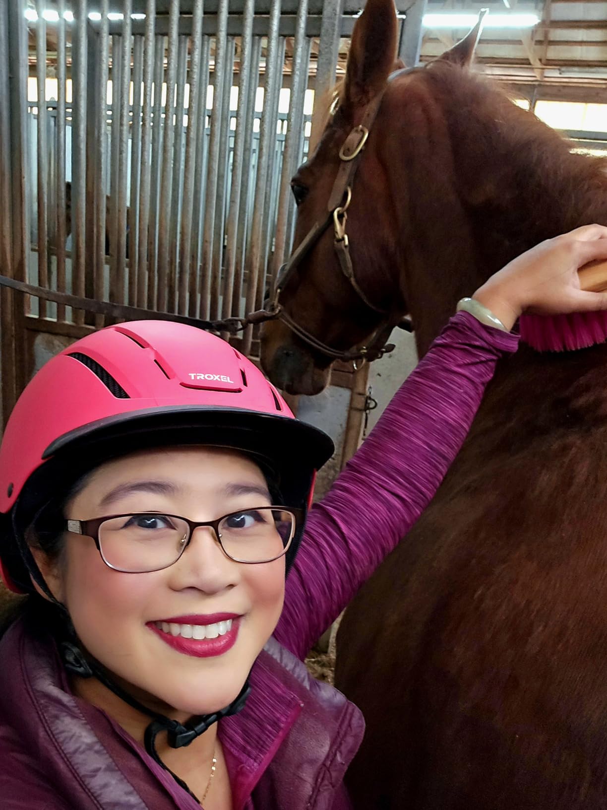 Troxel MIPS Full Coverage Horse Riding Helmet, Medium, 7-7-3/8 customer photo 2