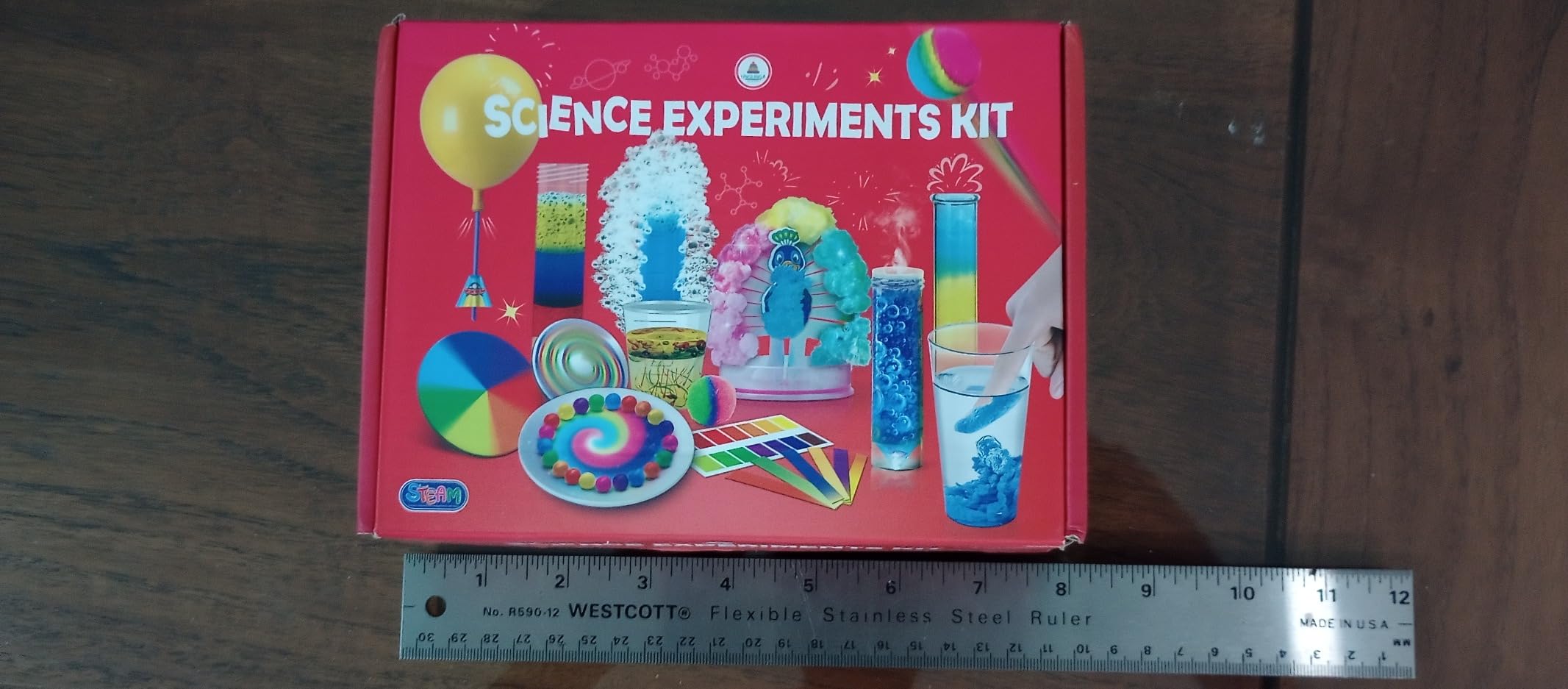 UNGLINGA 40+ Experiments Science Kit for Kids Chemistry Set STEM Toy customer photo 2