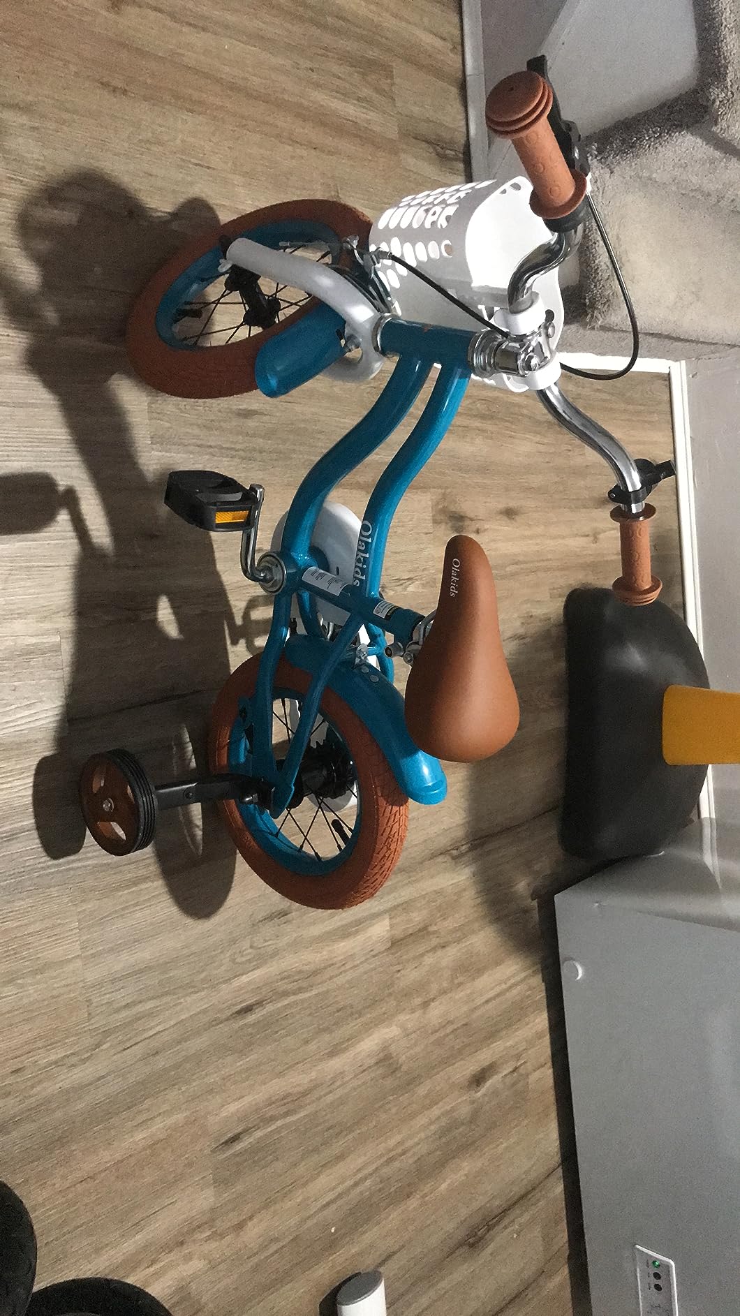 Olakids Kids Bike, 12 14 16 18 Inch Toddlers Bike with Training Wheels Basket Safety Bell Adjustable Seat Handlebar, Children's Bicycle for Girls Boys customer photo 2