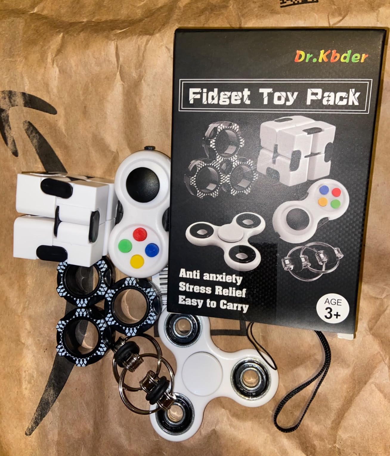 5PC Fidget Toys Adults Set Fidgets for Classroom Must Have Autism Sensory Pack customer photo 1