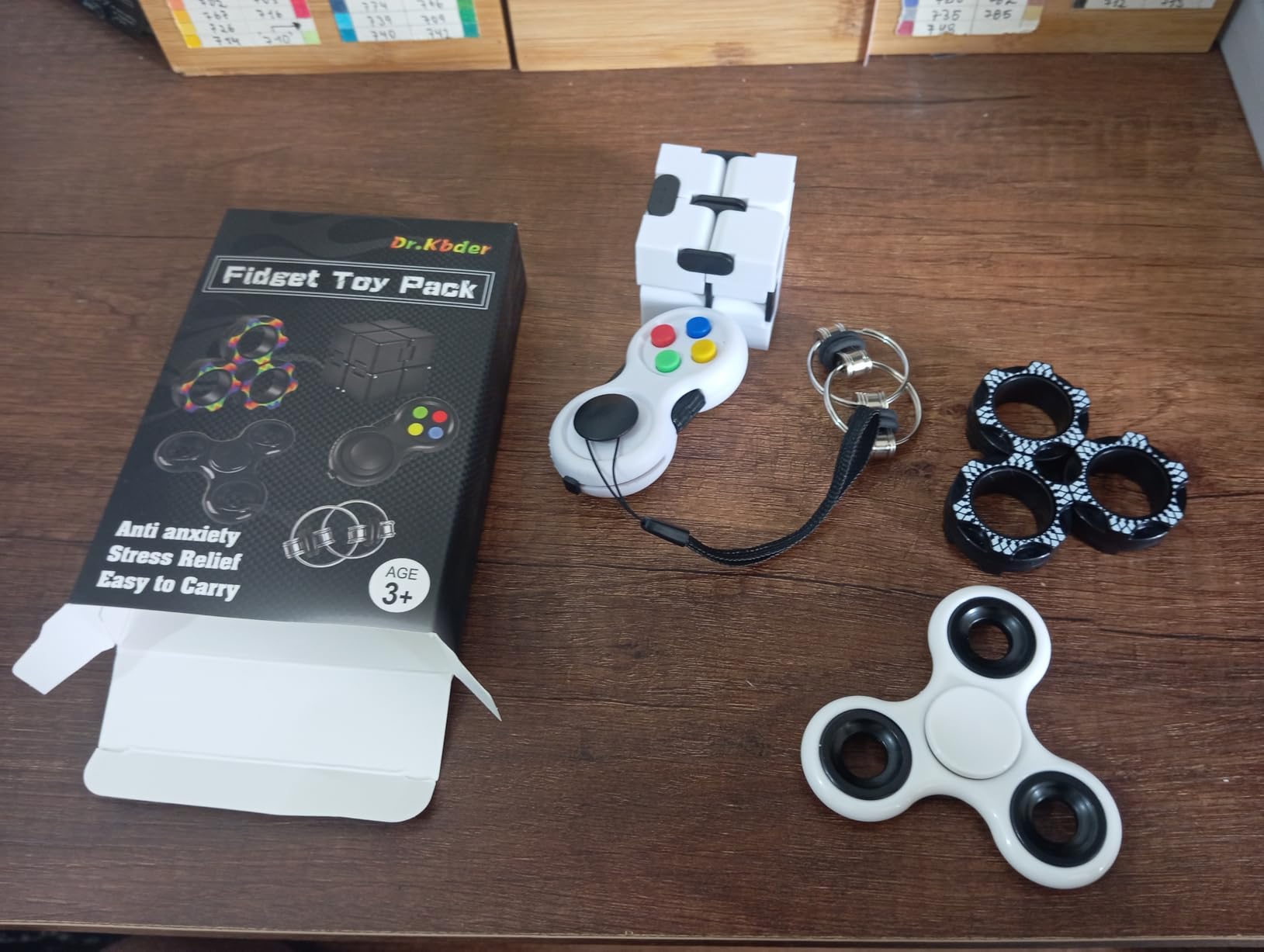 5PC Fidget Toys Adults Set Fidgets for Classroom Must Have Autism Sensory Pack customer photo 2