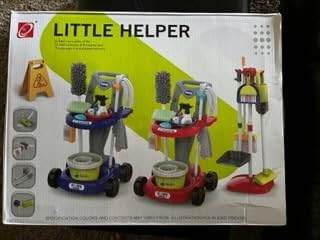 Toddler Cleaning Toy Set,New 29 - with Vacuum Cleaner,Broom & Mop,Ages 3-5 customer photo 2
