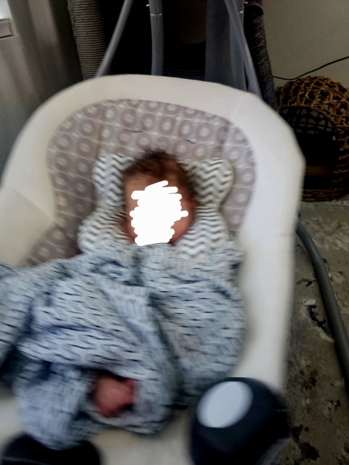 Baby Travel Pillow, Upgrade U-Shape Infant Pillow for Car Seat Pushchair and Stroller, Soft Comfortable Neck Support for Kids Newborn and Toddler - Lion White customer photo 2