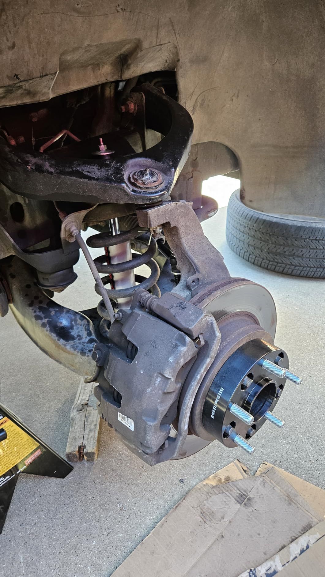 Nilight 5x5.5 Wheel Spacers for 2007-2018 Wrangler JK JKU customer photo 1
