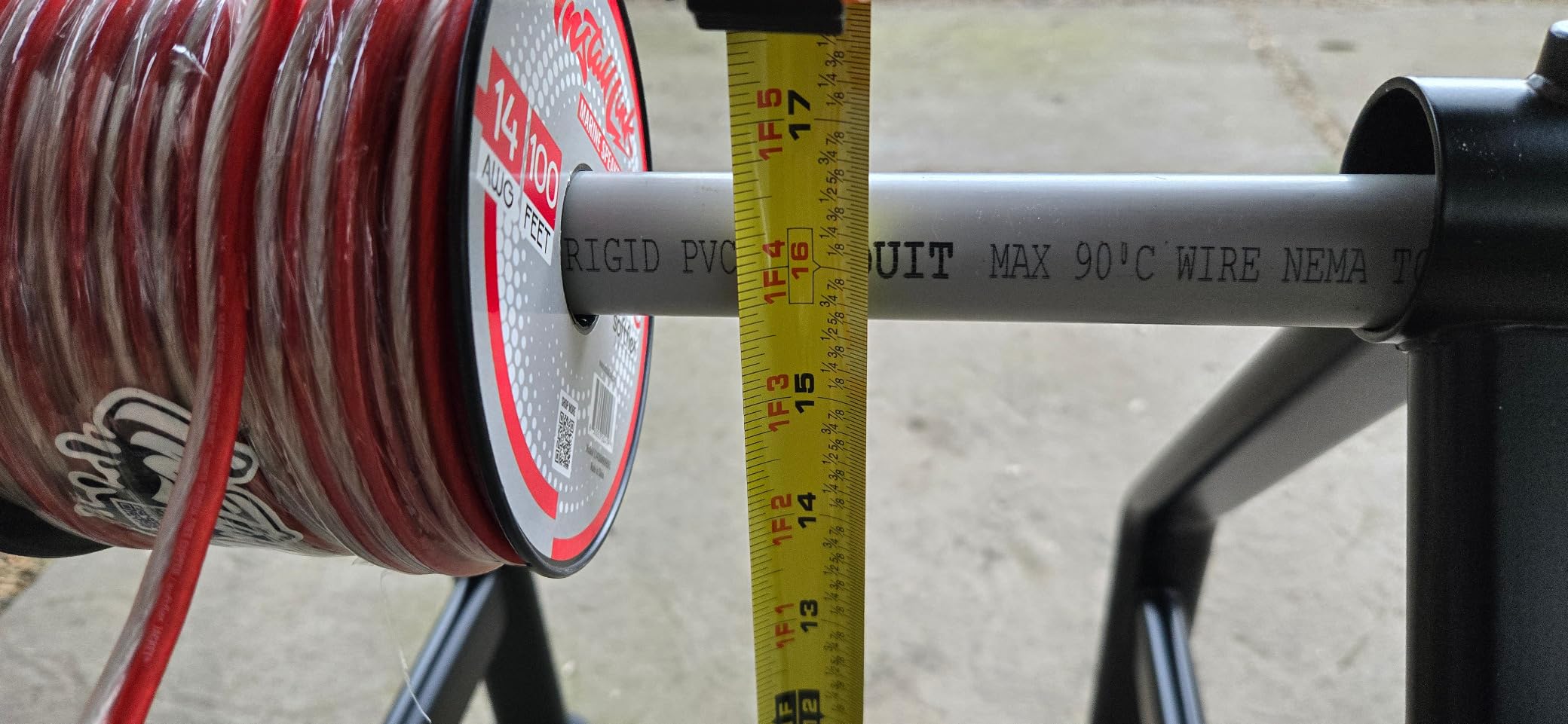 Wire Spool Rack for up to 28