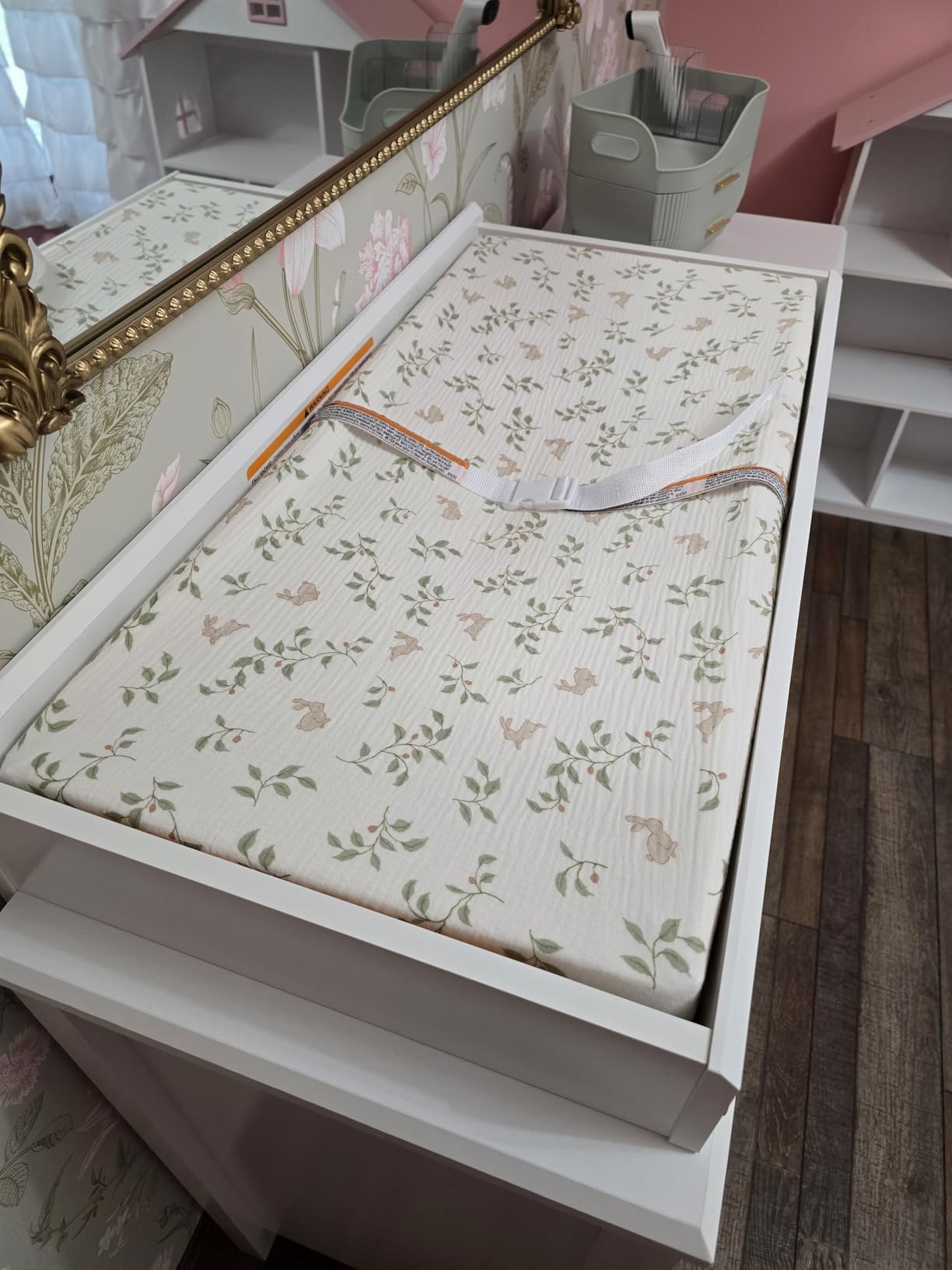 Storkcraft Nest Changing Table Topper, Driftwood | GREENGUARD Gold Certified, Designed to Fit Nest Changing Pad, Compatible with Select Storkcraft 6 Drawer Dressers customer photo 1