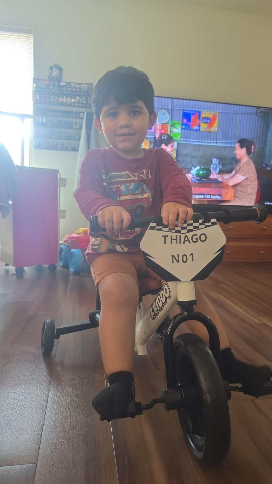 KRIDDO 2-in-1 Tricycle and Balance Bike for 2 Year Old with Training Wheels customer photo 1