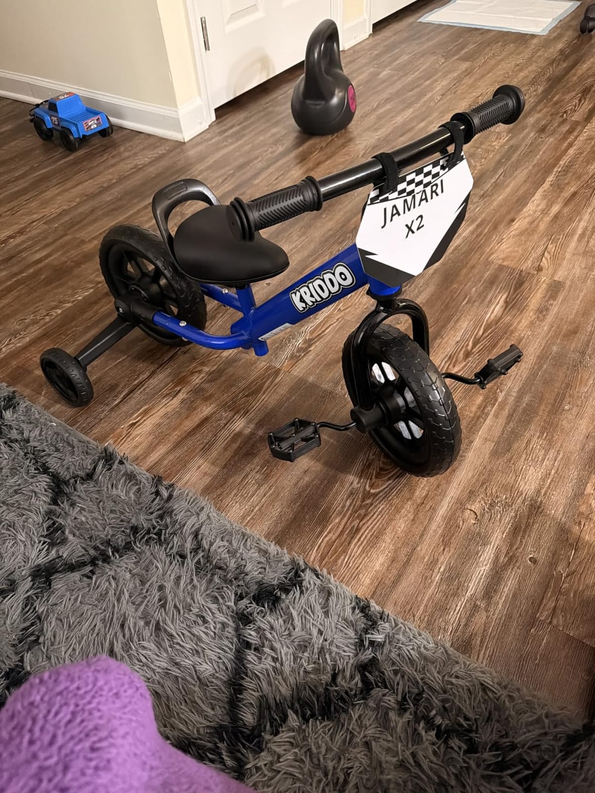 KRIDDO 2-in-1 Tricycle and Balance Bike for 2 Year Old with Training Wheels customer photo 2