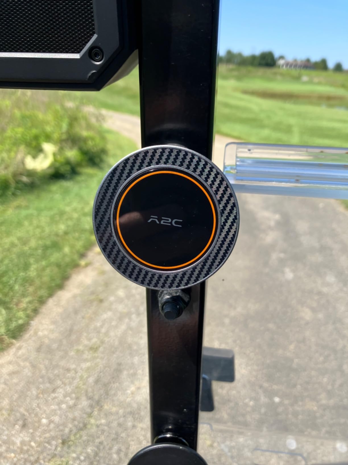 A2C Alloy Magnetic Golf Cart Phone Holder, Unique Golf Accessories for Men customer photo 1