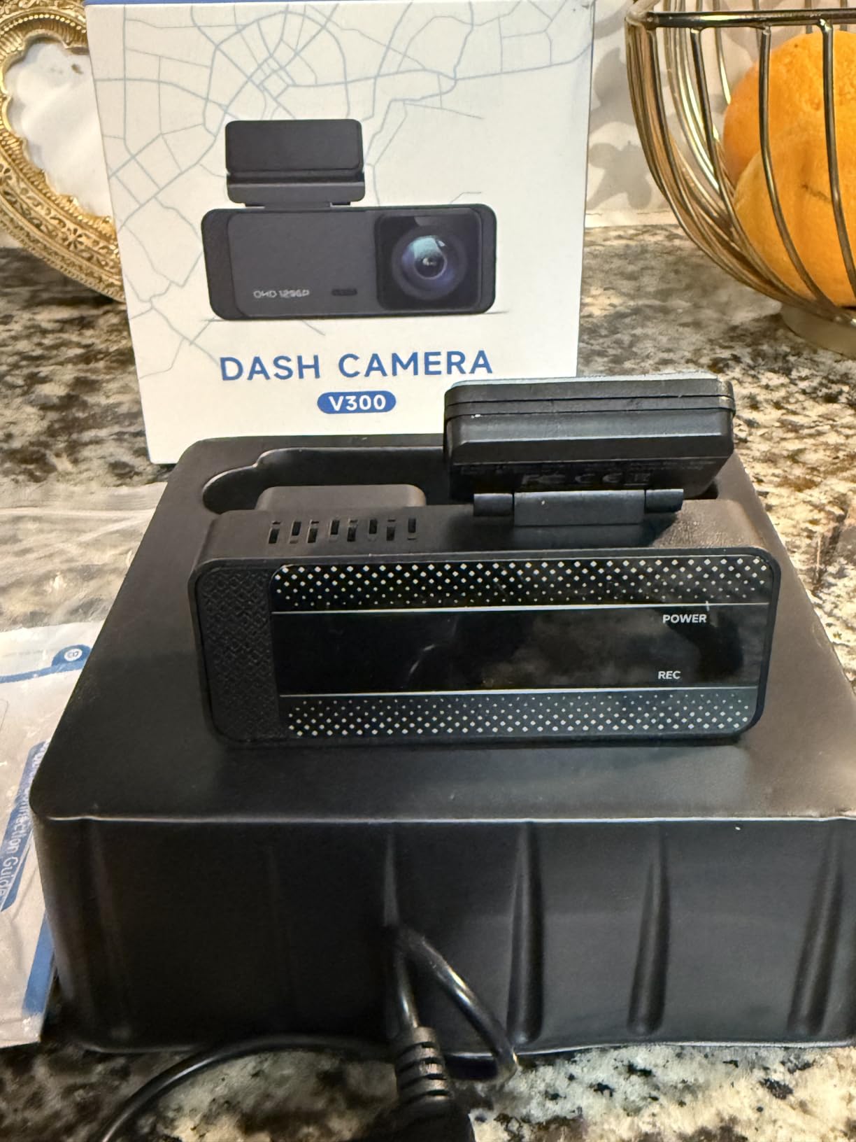 Veement 1296P Dash Cam Front, WiFi Dash Camera for Cars with App | V300 Mini Hidden Design, Night Vision, 170° Lens, Loop Recording, G-Sensor, 256GB Max, Card Not Included, Hardwire Required customer photo 2