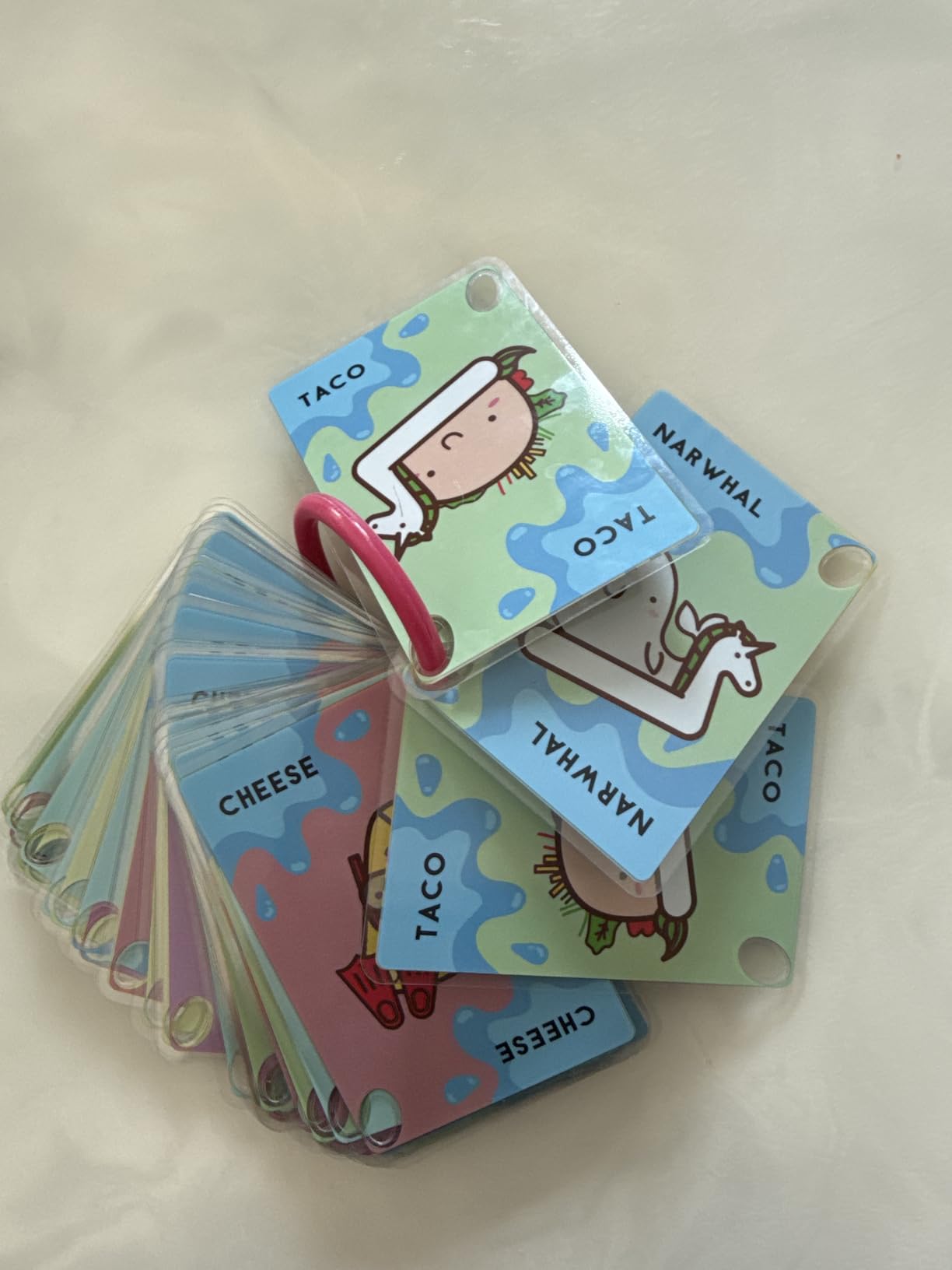 Taco Cat Goat Cheese Pizza Poolside Waterproof Card Game by Taco Cat Games customer photo 1