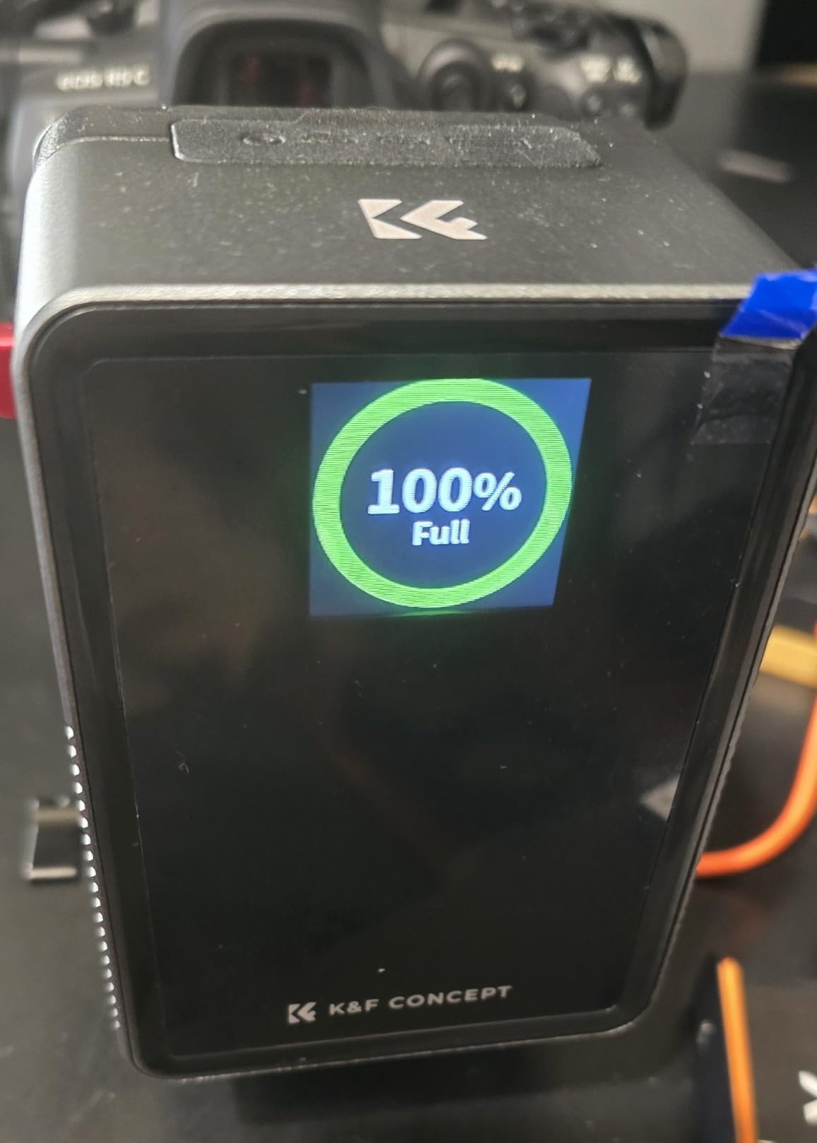 K&F CONCEPT V Mount Battery 99Wh PD100W Fast Charge, 6700mAh V Lock Battery customer photo 2