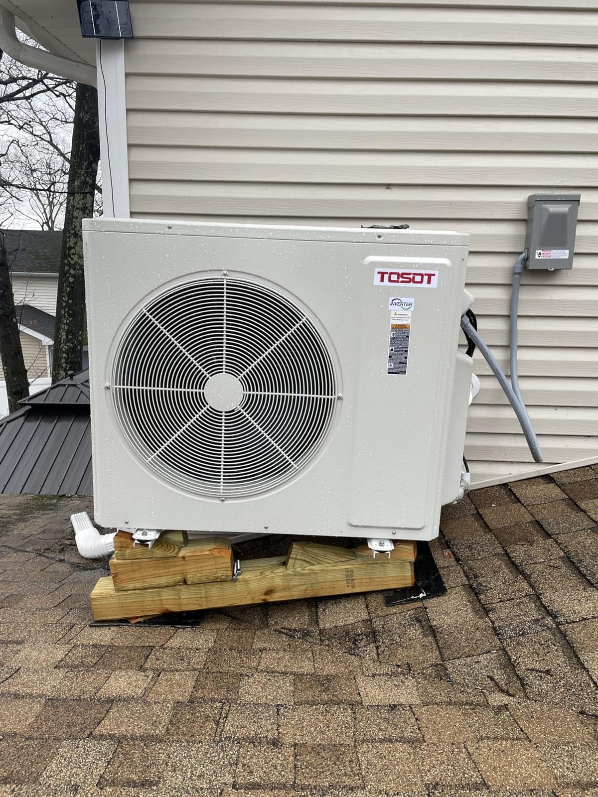 TOSOT 36,000 BTU 4 Zone Mini Split Air Conditioner 21 SEER2, Cosmo Series customer photo 2