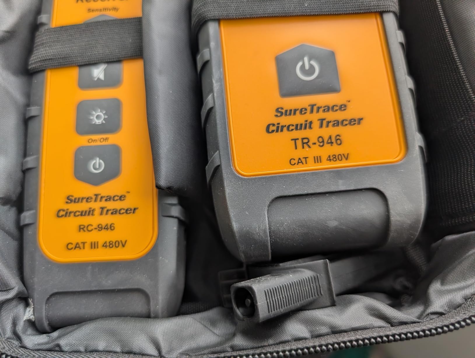 Ideal Electrical SureTrace Digital Circuit Tracer, 61-946, 0-480V | Cable tracer for breakers, fuses, wires, dead shorts, splice errors, 480V AC/DC, backlit display, circuit tracer kit customer photo 1