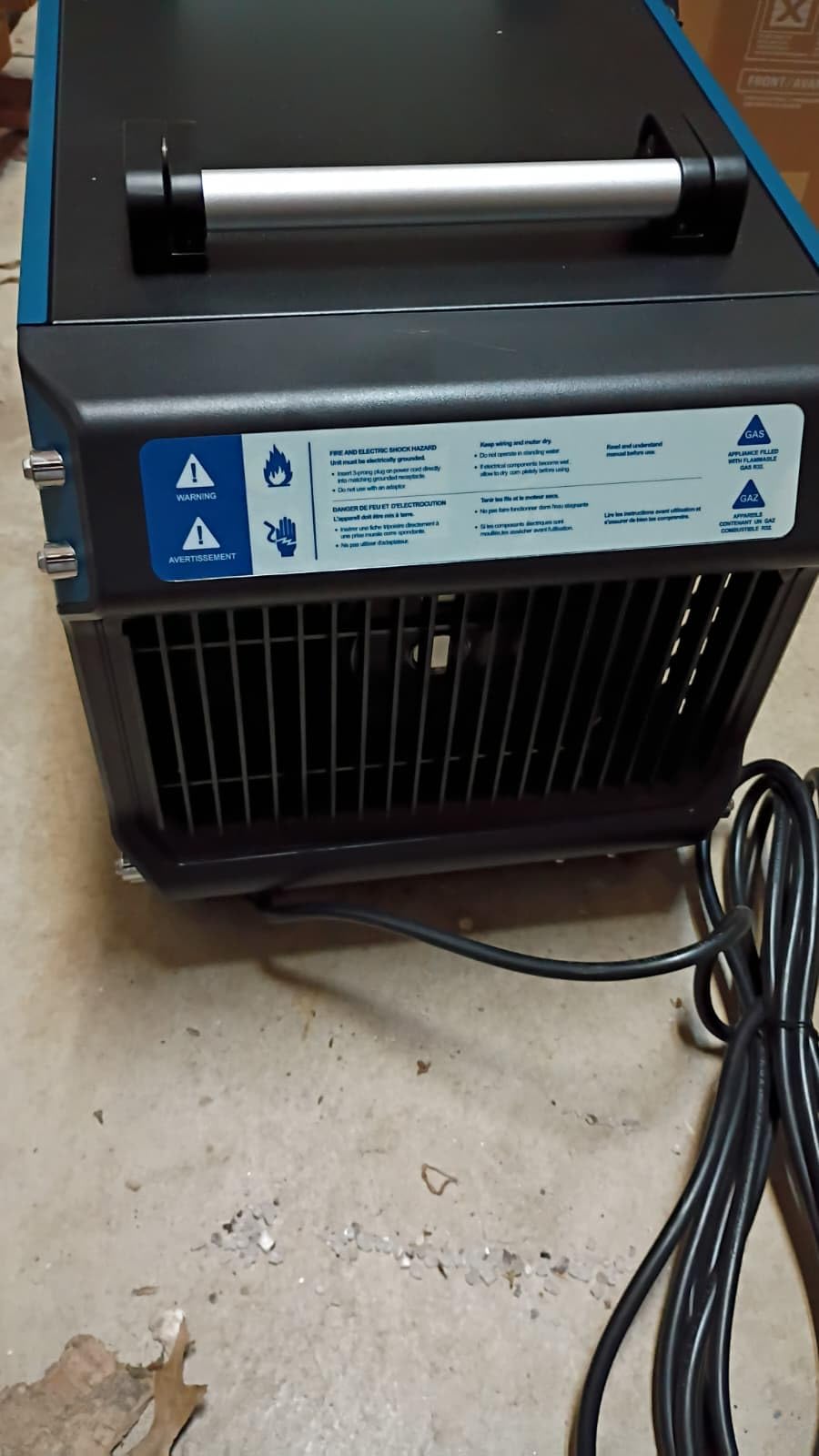 ARGENDON 180 Pints Crawlspace Dehumidifiers with Pump for Commercial, ETL | Commercial Dehumidifier for Basement, Industrial Large Spaces, Basement, Job Sites, 5-Year Limited Warranty customer photo 1