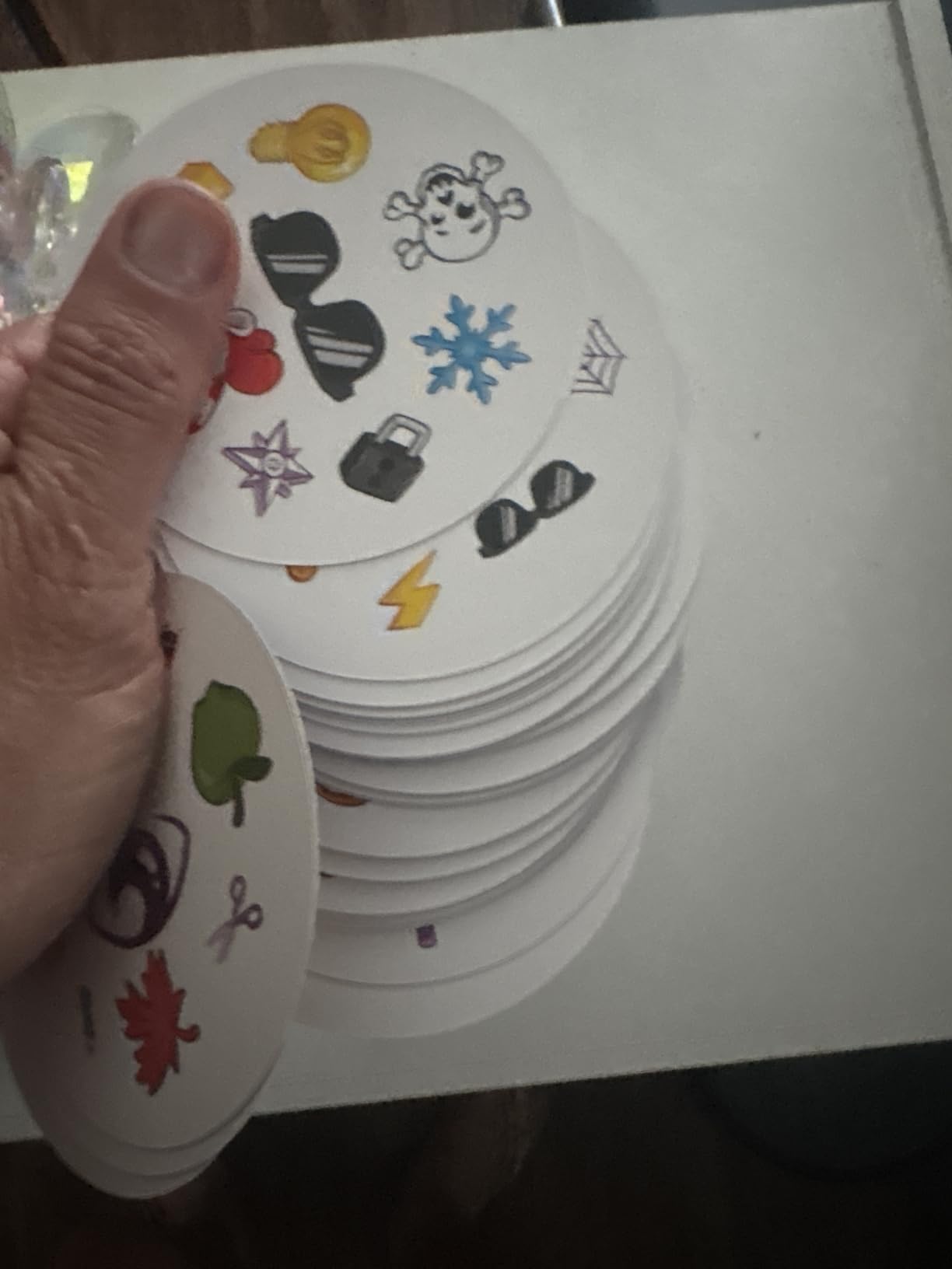Asmodee Spot It! Classic Card Game (2024 Refresh) - Pocket Eco Edition, 5-in-1 Visual Perception Game for Quick Reflexes and Family Fun, Ages 6+, 2-8 Players, 10 Minute Playtime customer photo 1