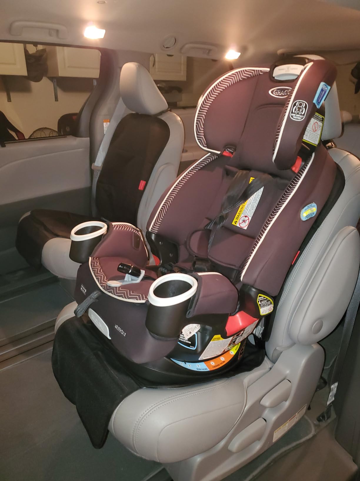 Car Seat Protector, Carseat Seat Protectors with Thick Padding No Imprints customer photo 1
