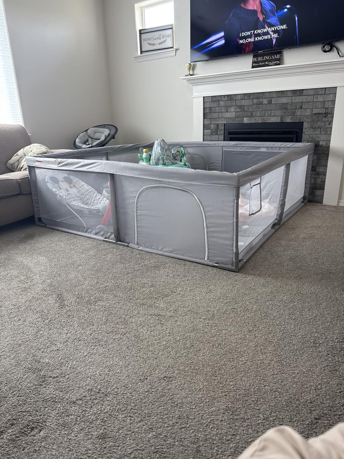 XVISHX Baby Playpen, 79''x79'' Extra Large Playpen for Babies and Toddlers customer photo 1
