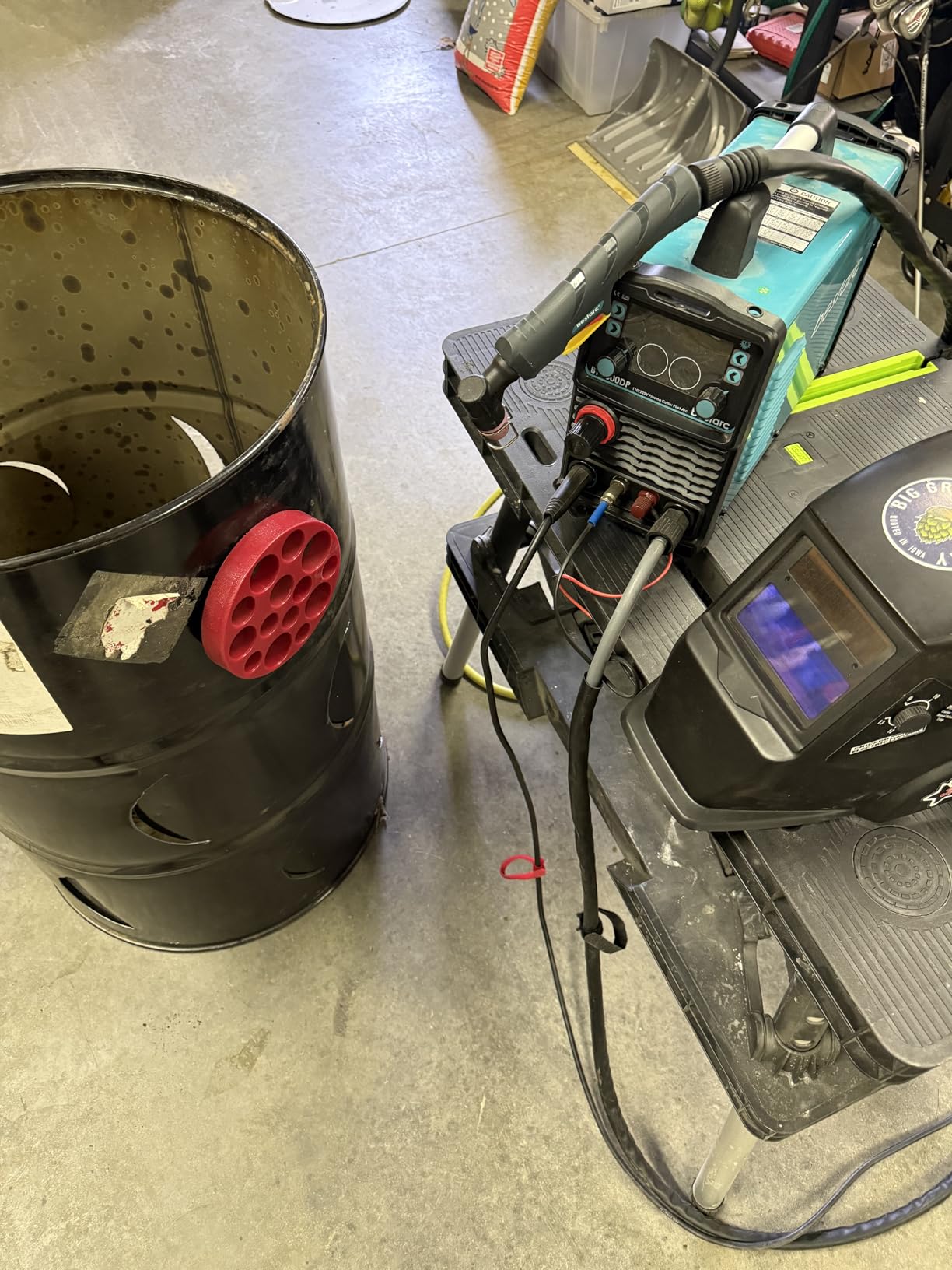 Bestarc 50A Pilot Arc Plasma Cutter, 110/220V, LED Display, Air Sensor customer photo 1