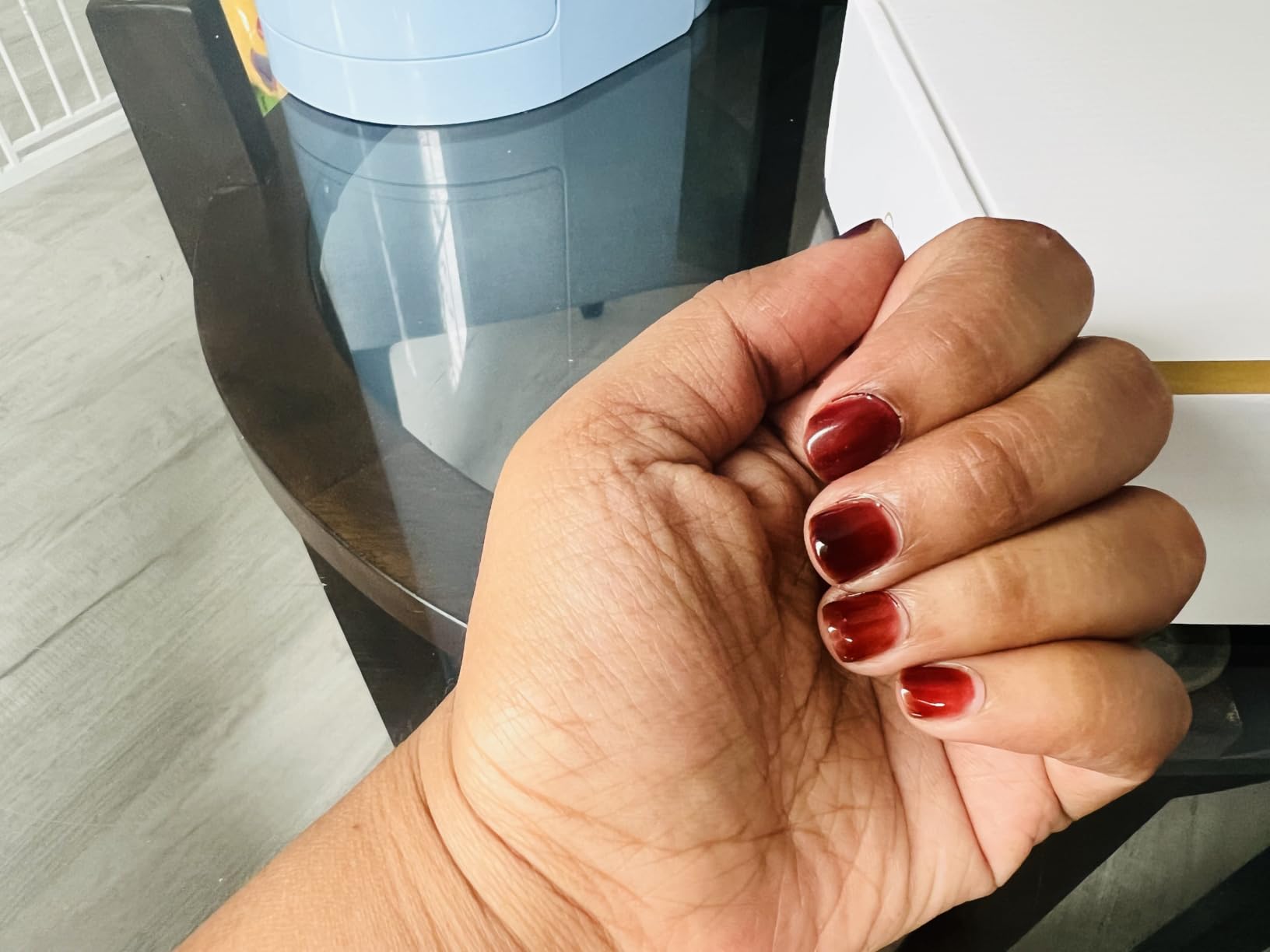 GAOY Gel Nail Polish Kit with UV Light, 6 Colors customer photo 2