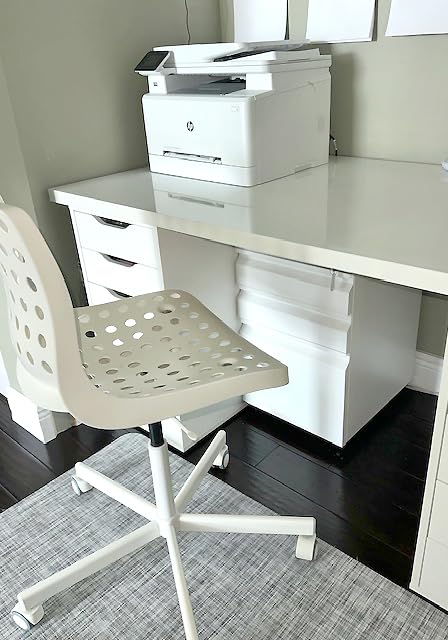 Guizeeopo 3 Drawer File Cabinet with Lock, File Cabinets for Home Office, Under Desk Cabinet, Locking File Cabinet for A4/Letter/Legal, Fully Assembled Except Casters, Matte White customer photo 1
