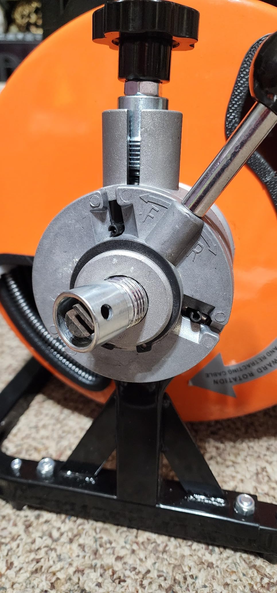VEVOR Drain Cleaner Machine 100FT x 3/4 Inch Auto Feed Sewer Snake Auger | For 4