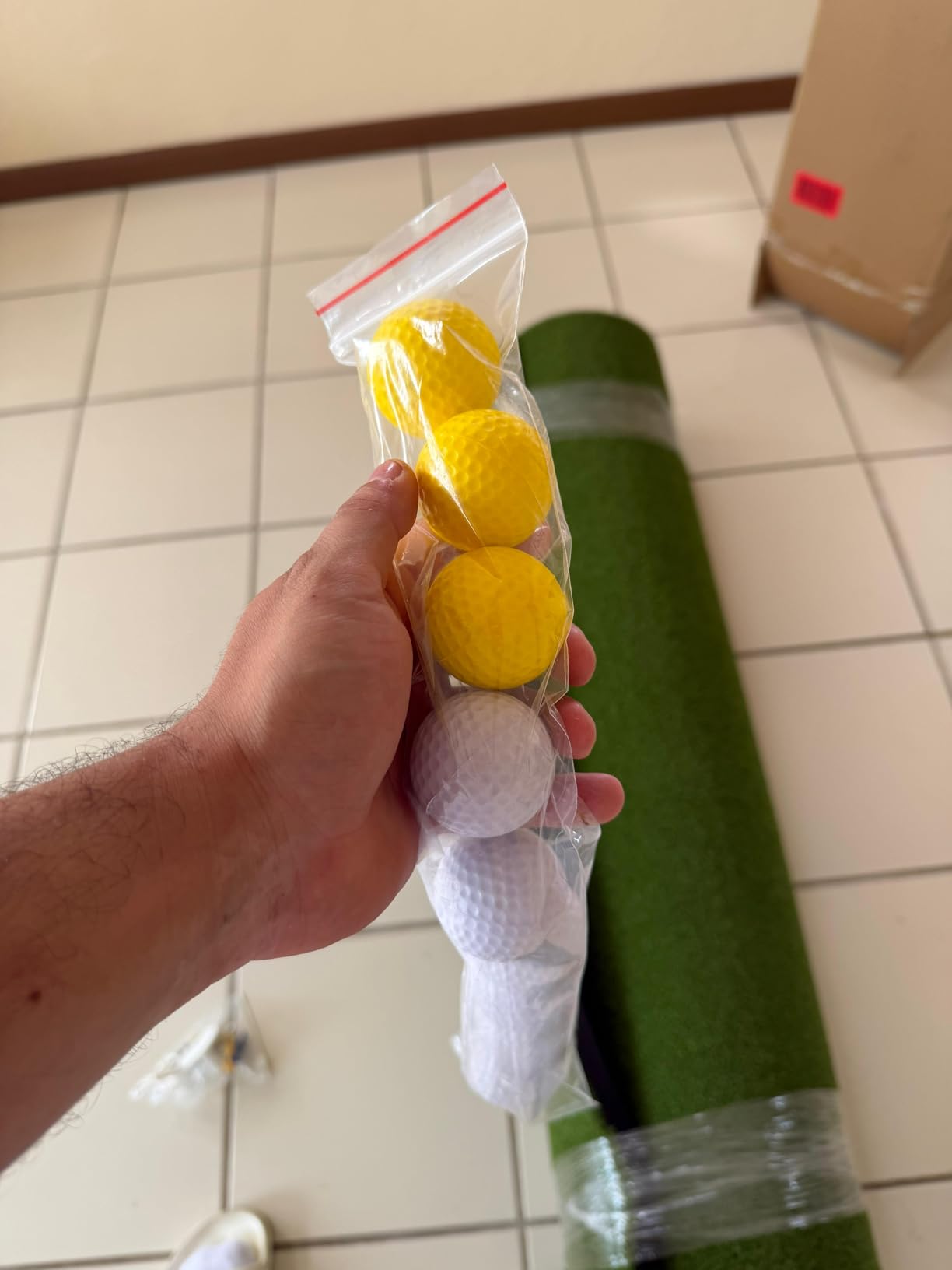 Bltend Golf Mat 36mm: 5x4ft/6x4ft Golf Hitting Mat Practice Outdoor Indoor customer photo 1