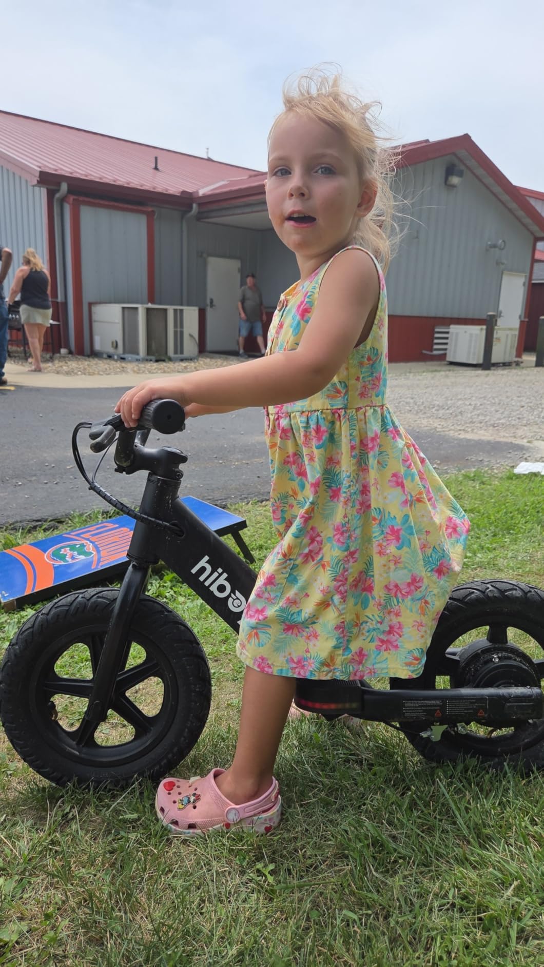 Hiboy BK1 Kids Electric Balance Bike, Ages 3-5, 12-Inch Tires, UL 2272 | Two speed modes at 5.6 and 9 MPH, adjustable seat and up to 4.9-mile range customer photo 2