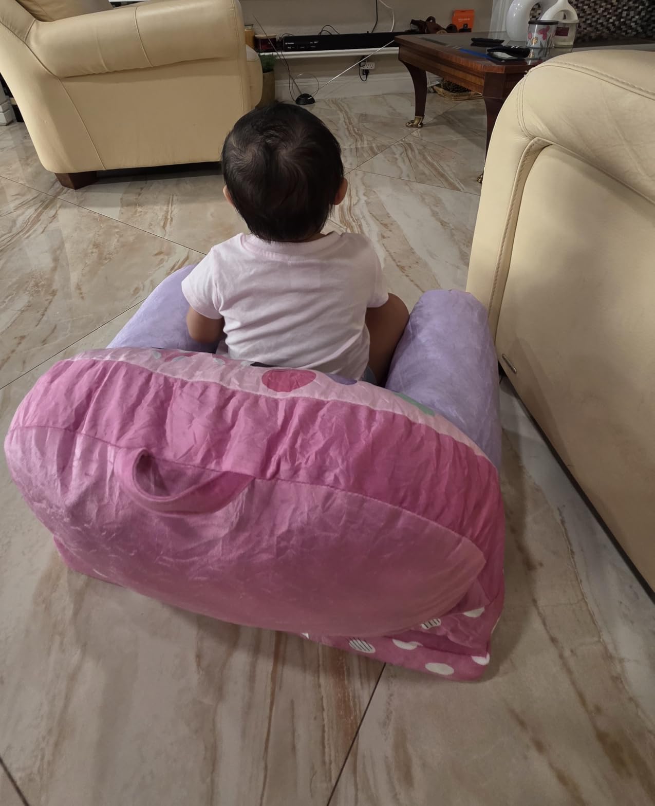Delta Children - Minnie Mouse Cozee Buddy Flip-Out Kids Chair, Pink customer photo 1