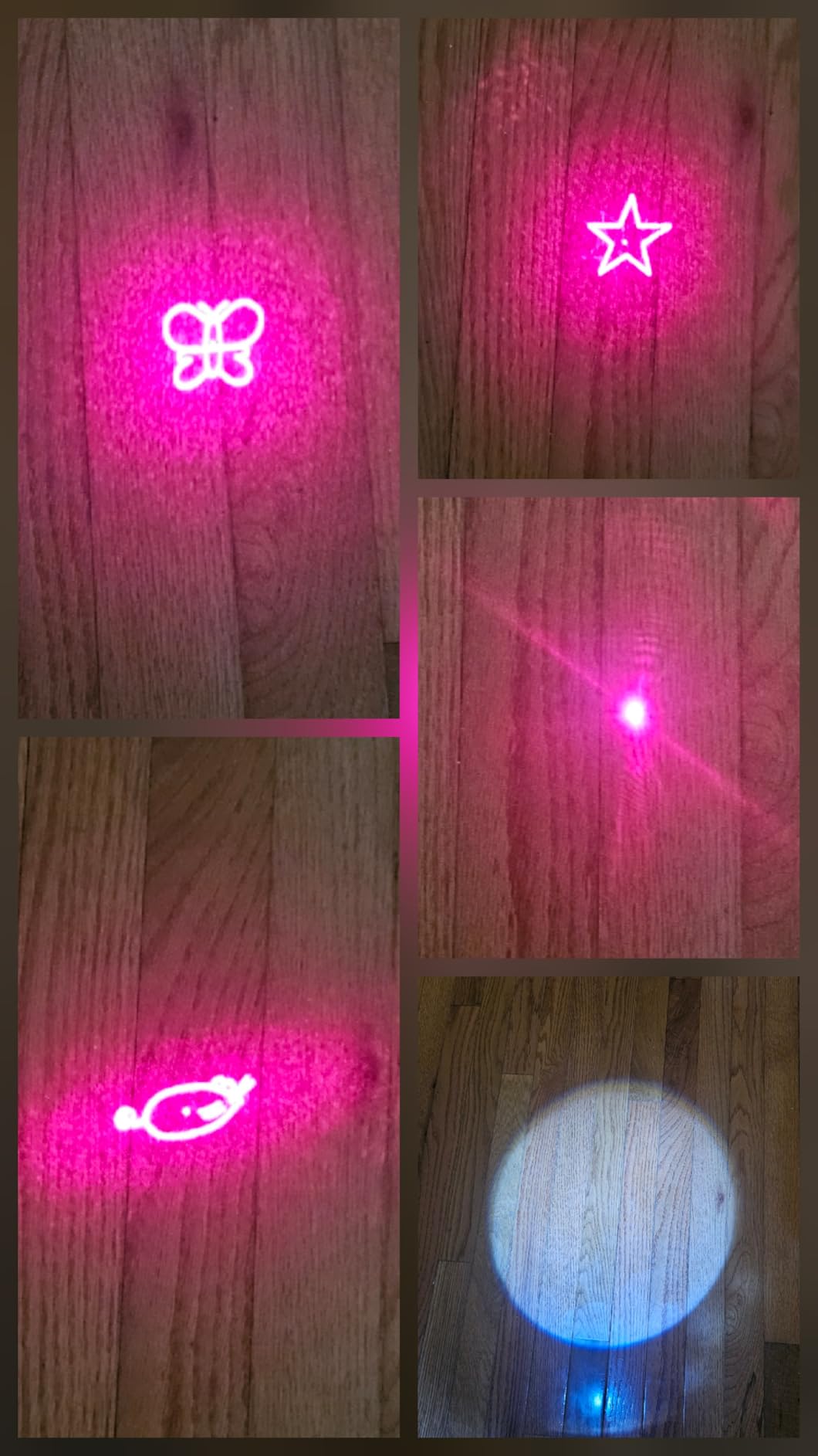 Waputne Cat Toy, USB Rechargeable, 3 Light Modes, 5 Fun Patterns, Indoor customer photo 2