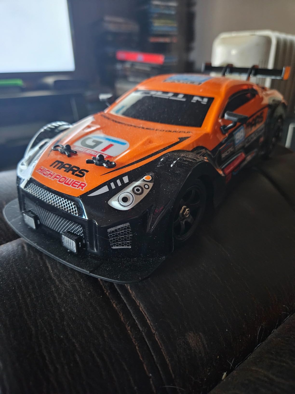 Liberty Imports RC Drift Car 1/16 2.4GHz 4WD Remote Control Sport Racing On-Road Vehicle with LED Light, Batteries and Drift Tires (Silver) customer photo 2