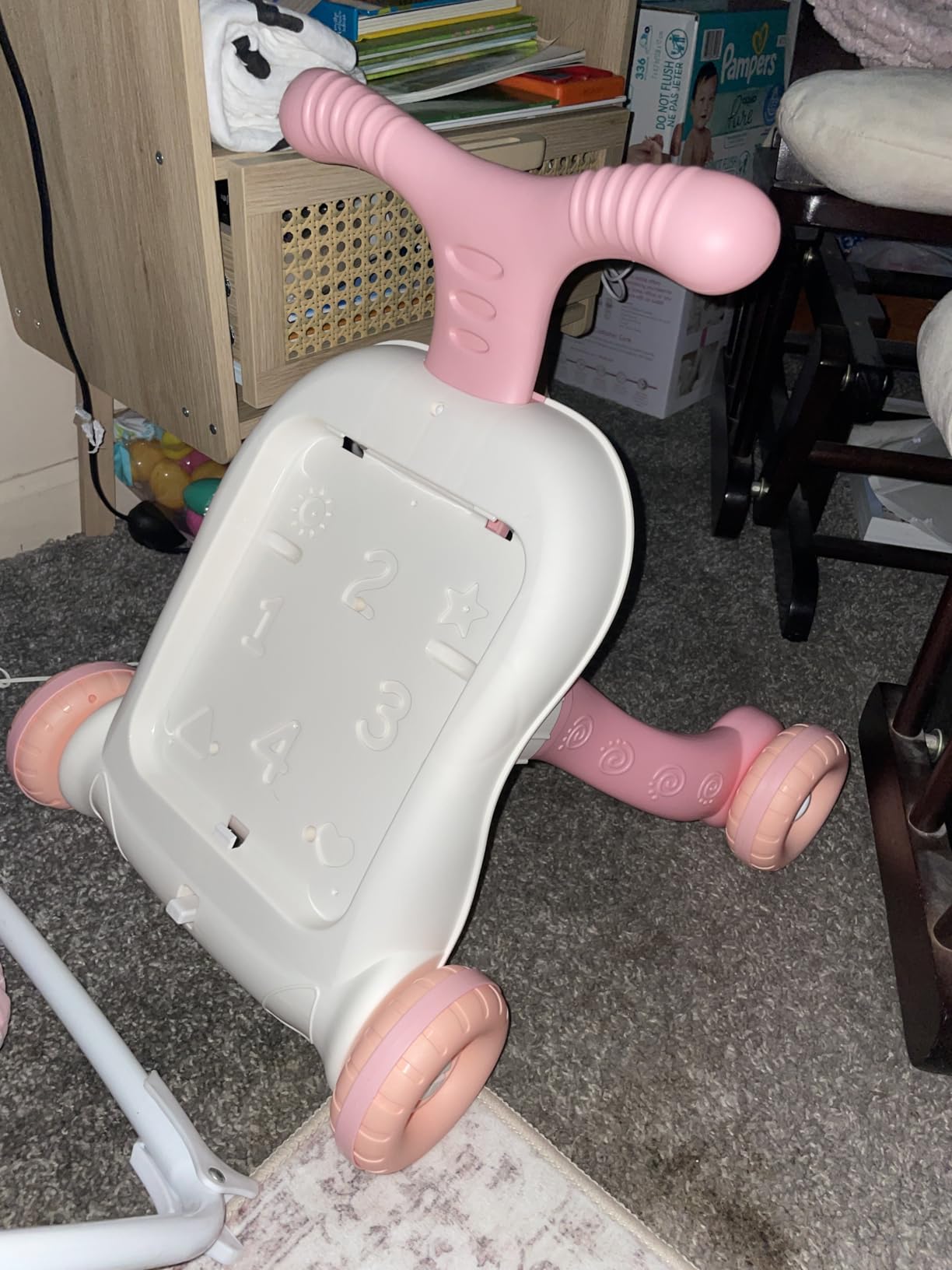 QDRAGON 3 in 1 Baby Walker and Activity Center for Boy 12-18 Months, Blue customer photo 2