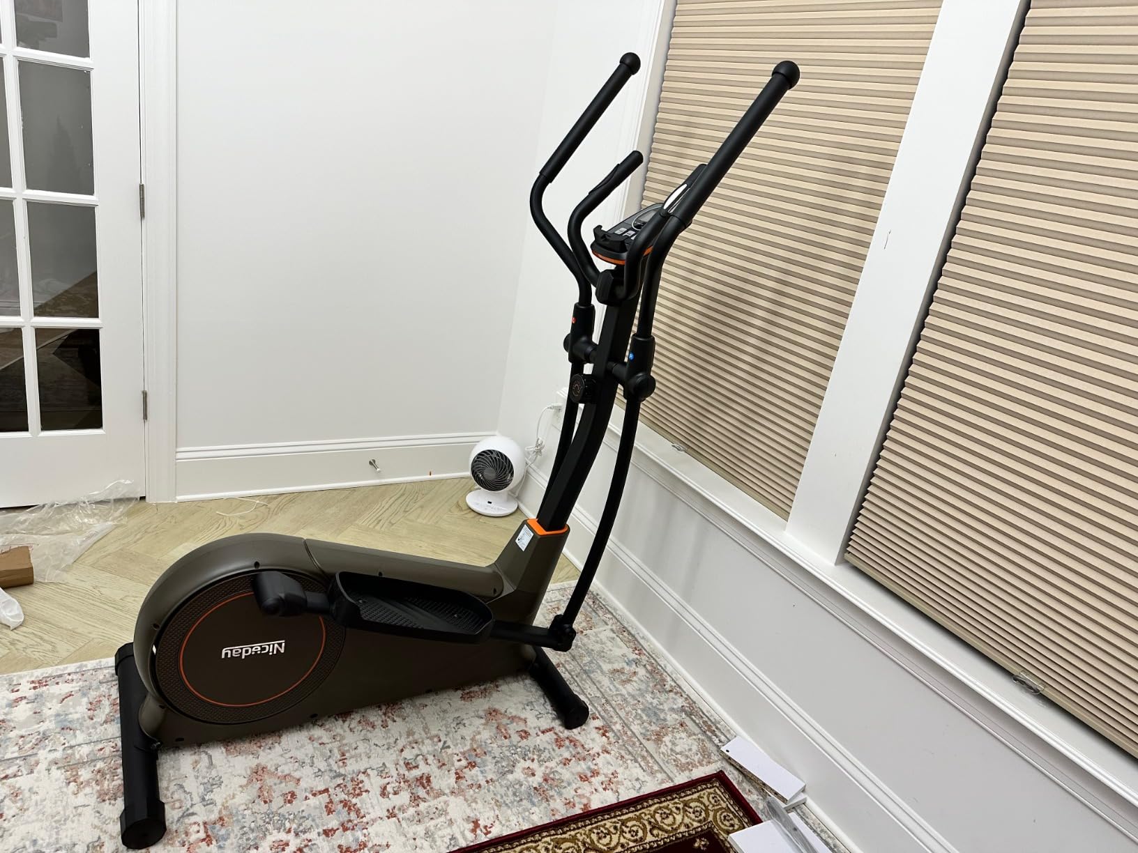 Niceday Elliptical Exercise Machine with 15.5/18/19IN Long Stride | Compact Elliptical Machine for Home Use, 16 Resistance Levels; 400LBS Stable Loading Capacity; Kinomap APP Support customer photo 2