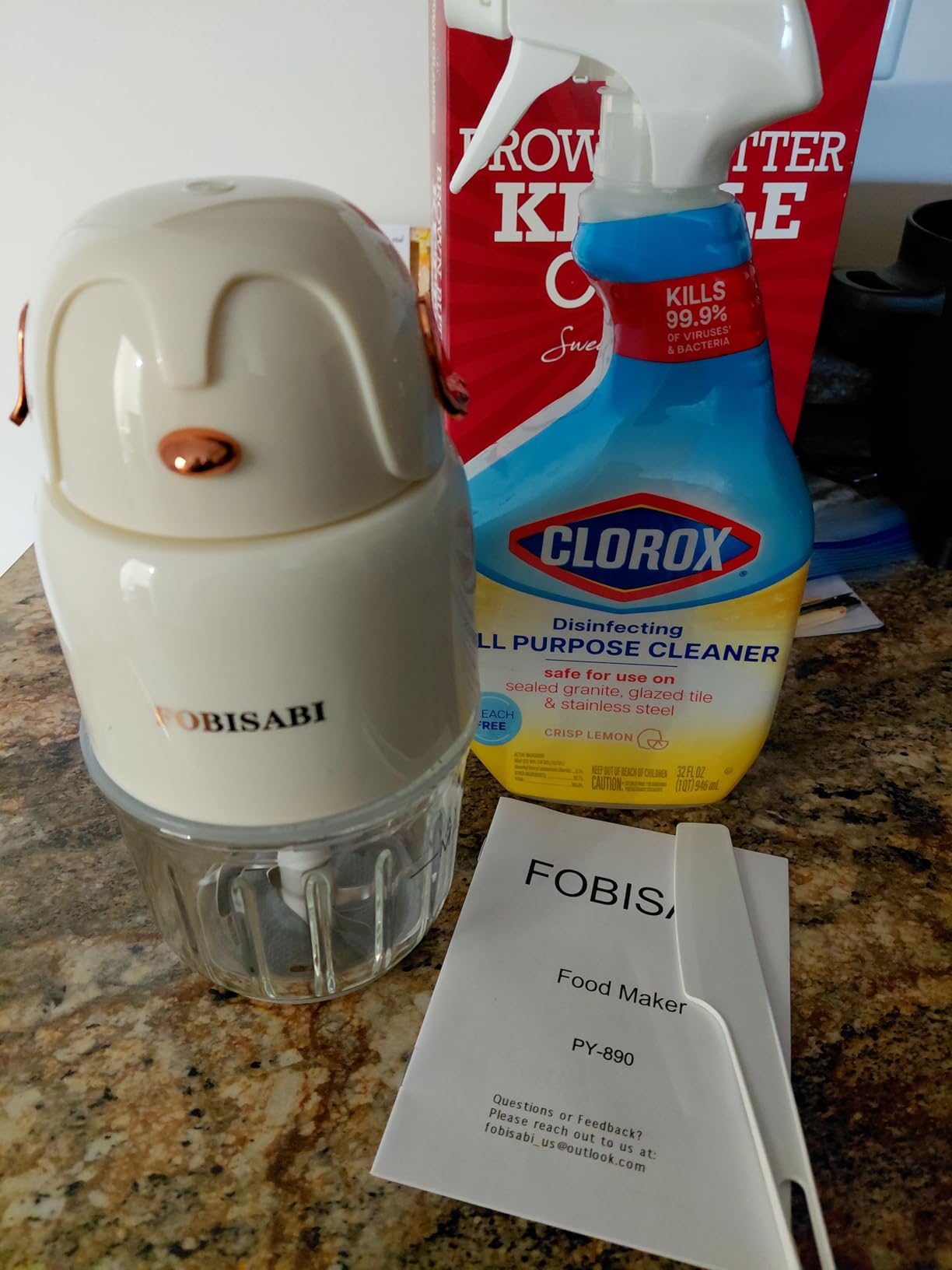 Baby Food Maker - Processor & Blender for Fresh Meals, Fruits, Veggies, Meat & Puree (White) customer photo 2