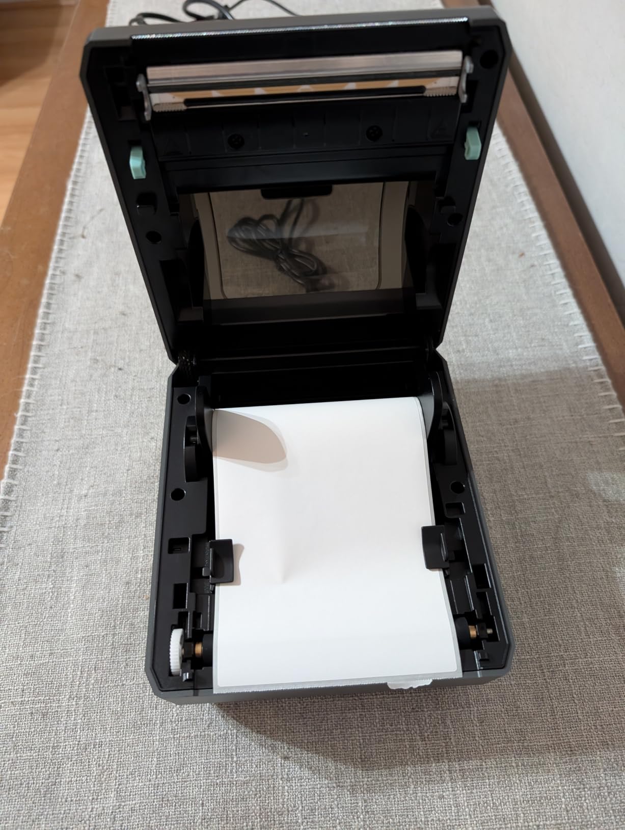 Bluetooth Shipping Label Printer with Built-in Label Bin | D450BT 4x6 Thermal Label Printer for Shipping Packages, Thermal Printers Compatible with Android, iPhone, Windows, macOS, UPS customer photo 1