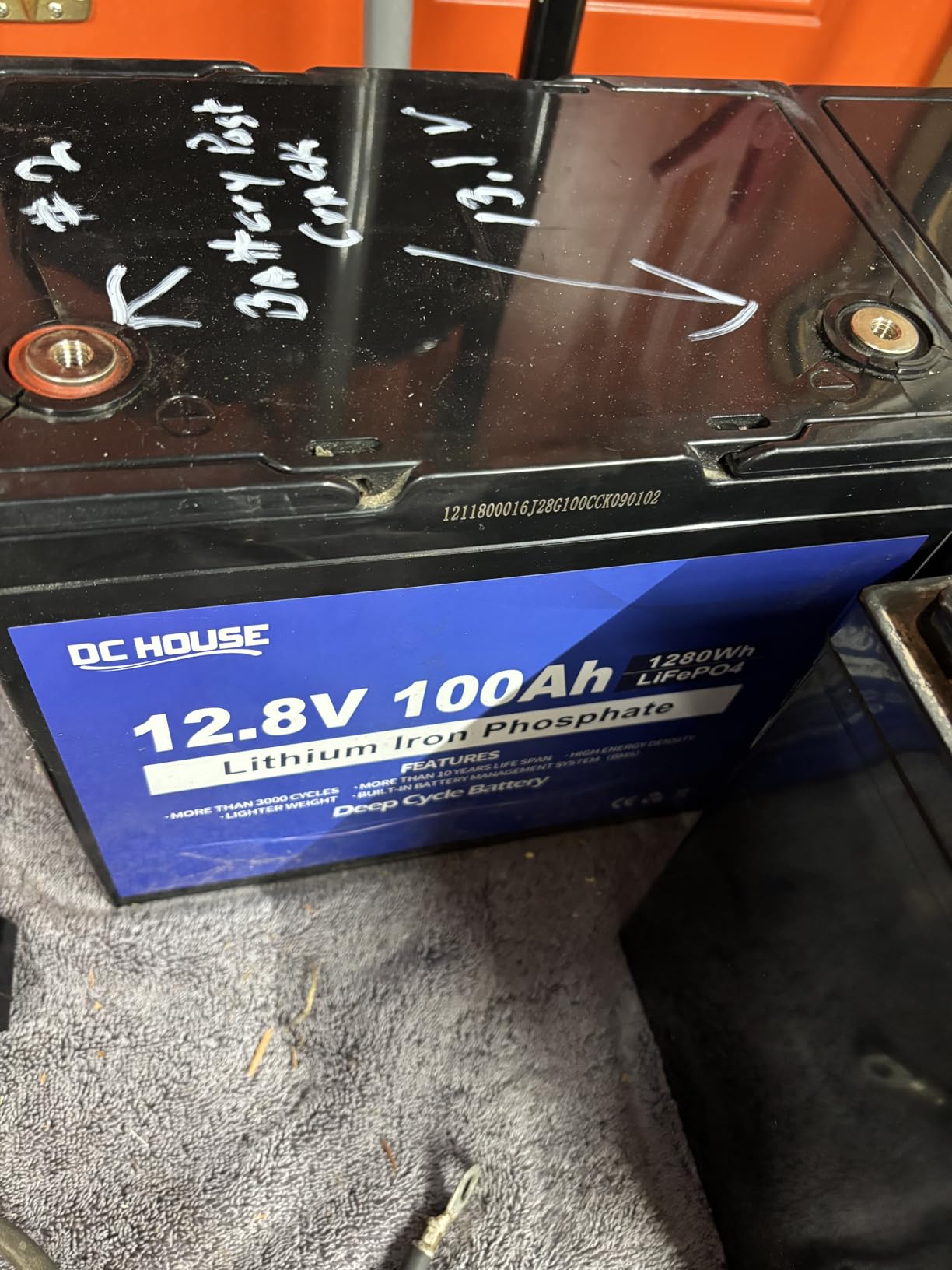 DC HOUSE 12V 100Ah Bluetooth LiFePO4 Trolling Motor Lithium Battery customer photo 2