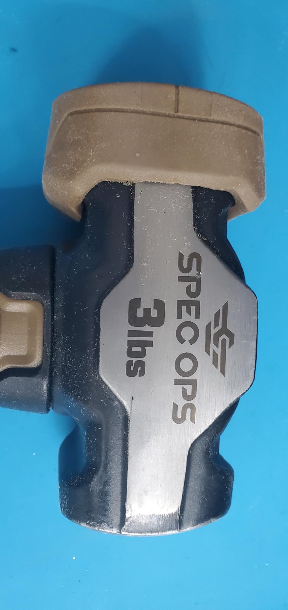 Spec Ops Tools Drilling/Crack Hammer for Striking & Demolition, Bi-Material Shock-Absorbing and Vibration Dampening Handle, 3 lbs customer photo 2