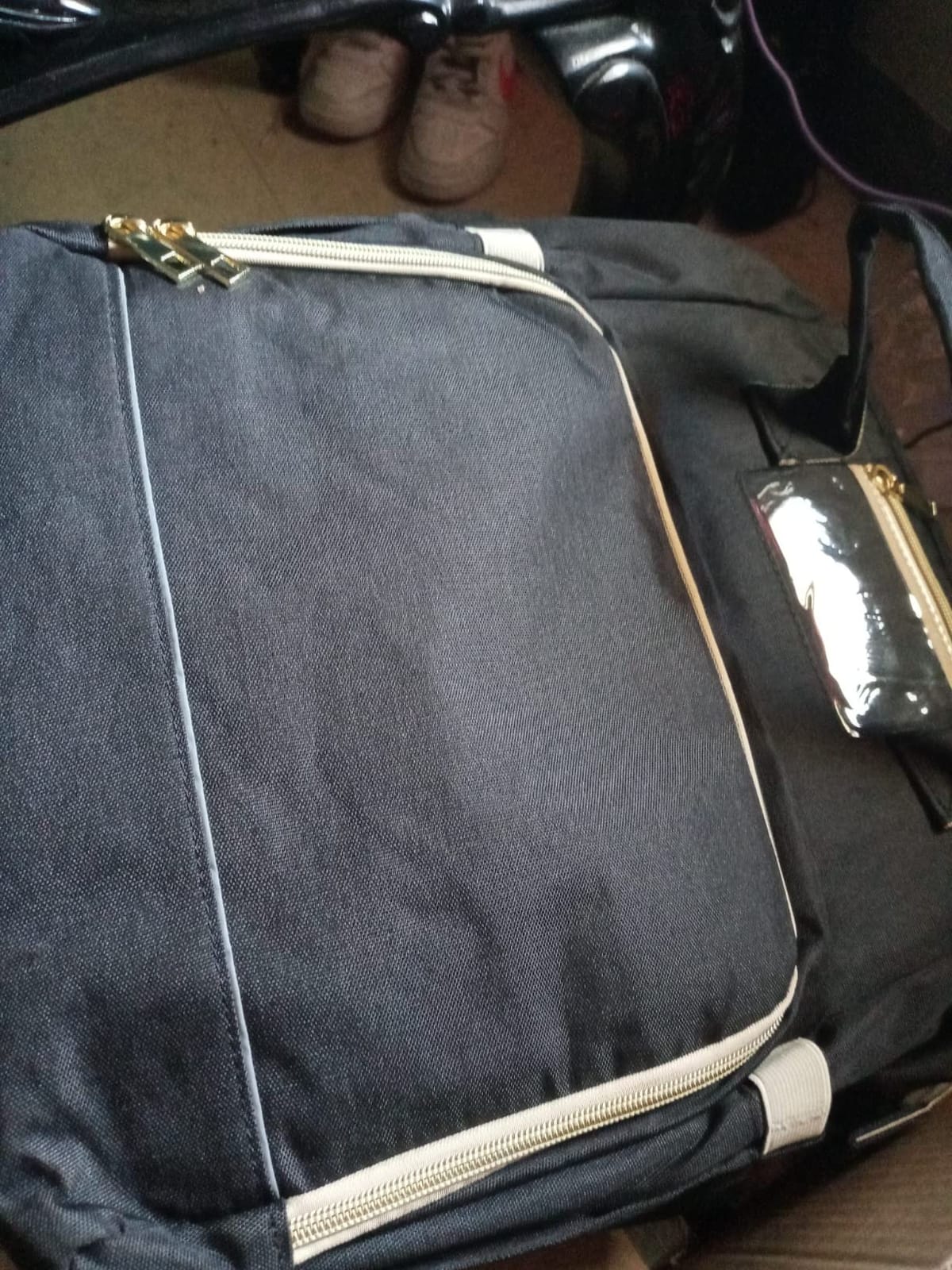 Small Diaper Bag Backpack, Mini Diaper Bag Purse with 10 Pockets customer photo 1