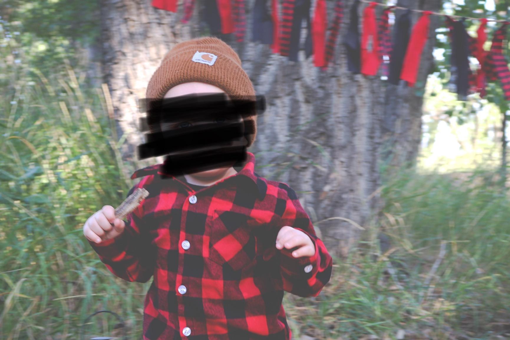Toddler Flannel Kids Little Baby Boy Girl Long Sleeve Shirt customer photo 1