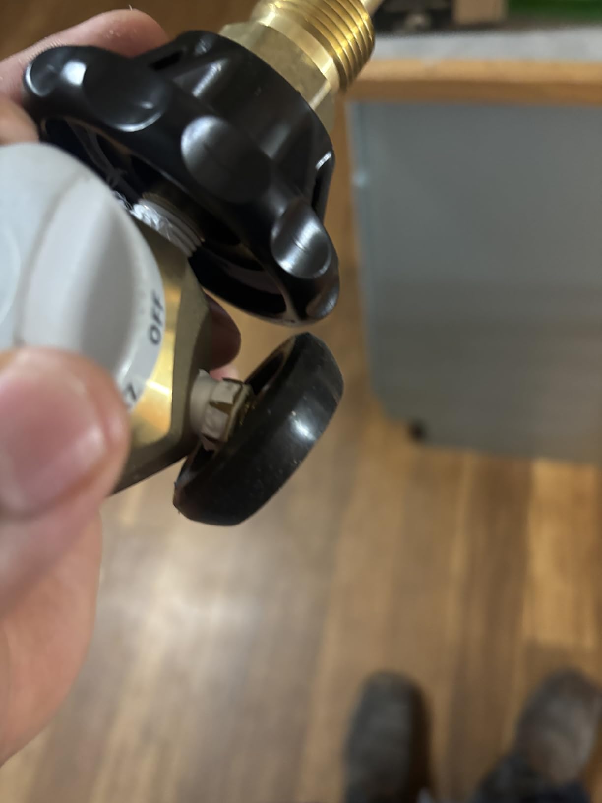 VN-500 Nitrogen Purge Control Valve | Regulator And Flow Meter Hybrid Design Nitrogen Purging Regulator w/500psi for leak testing customer photo 1